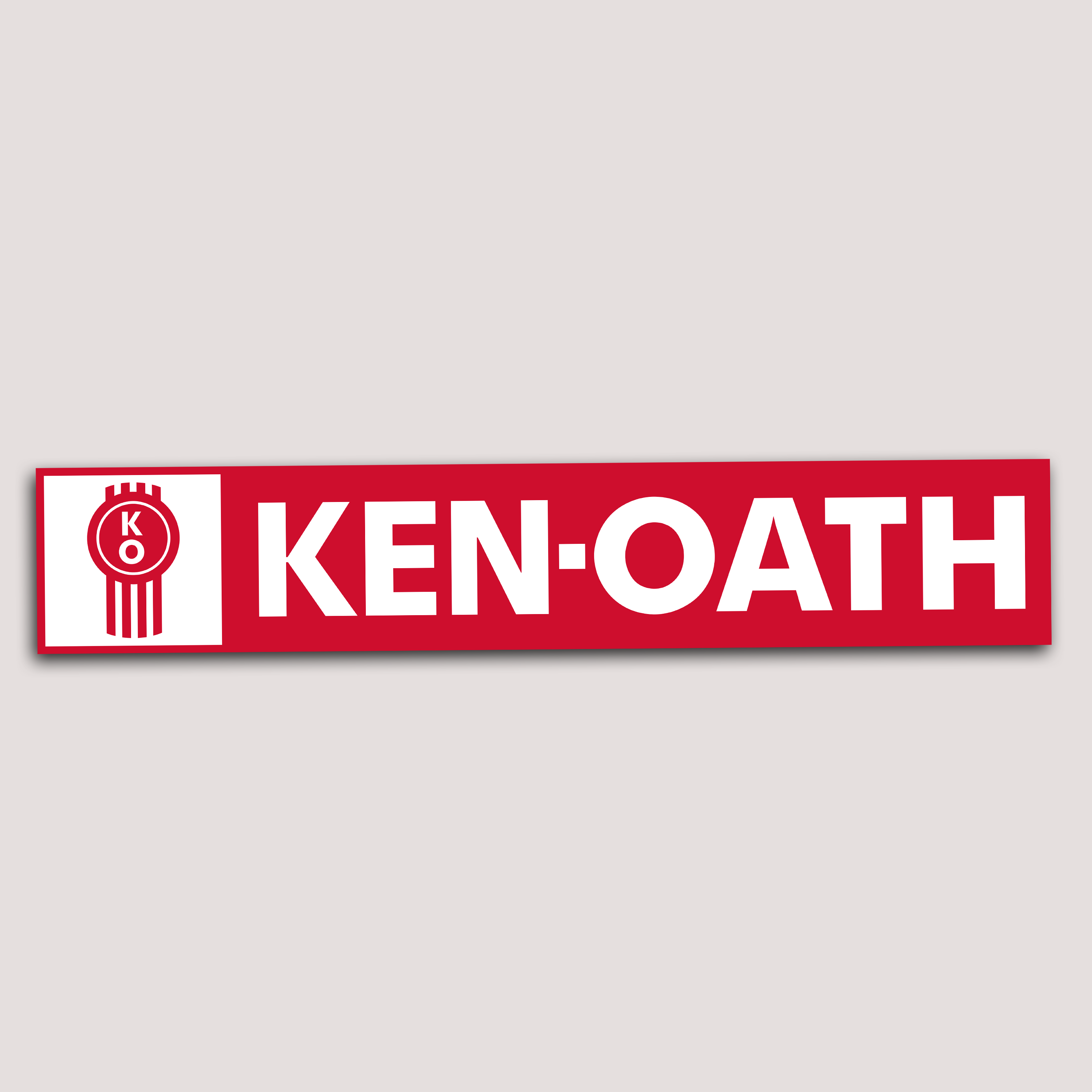 Ken Oath Sticker