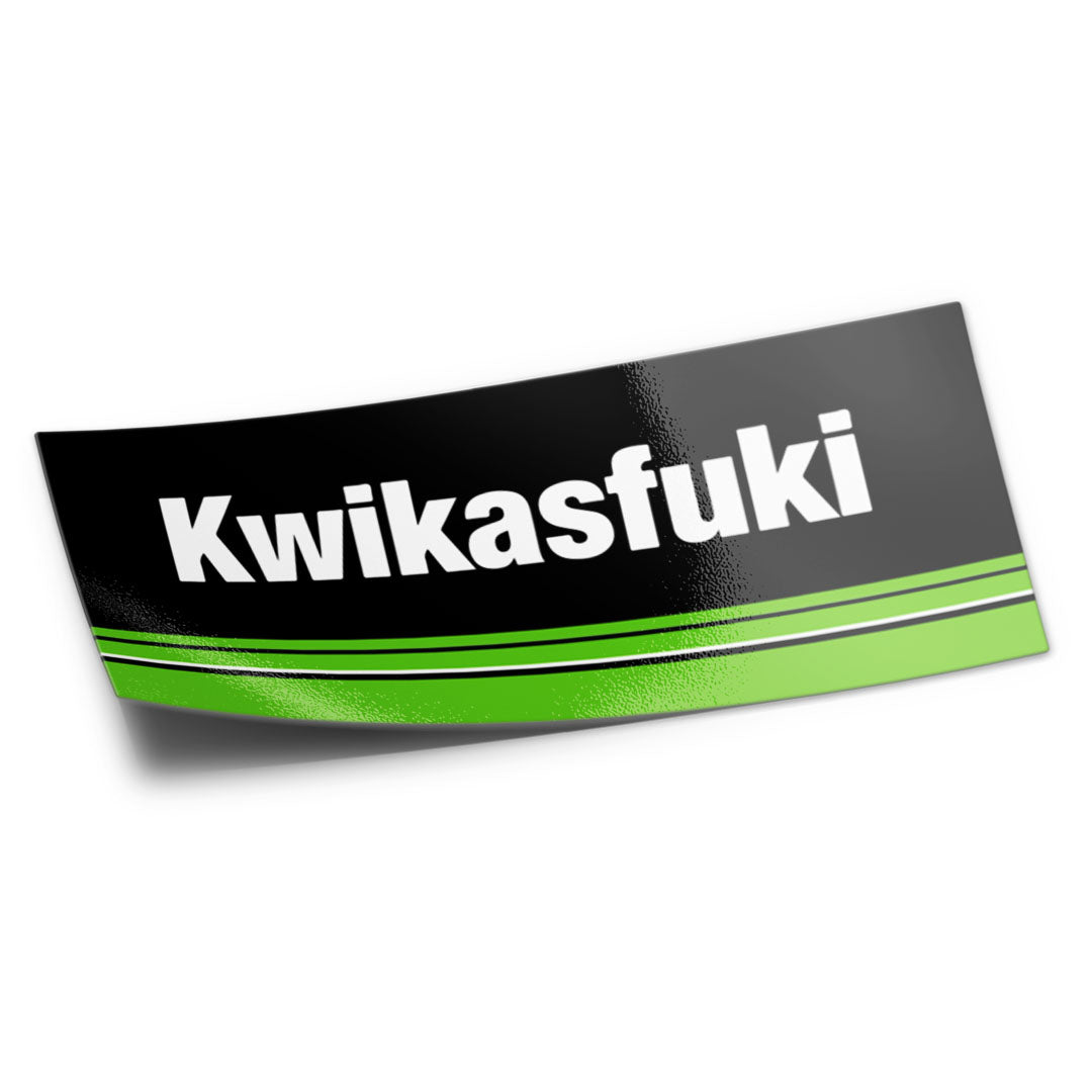Kwikasfuki Sticker