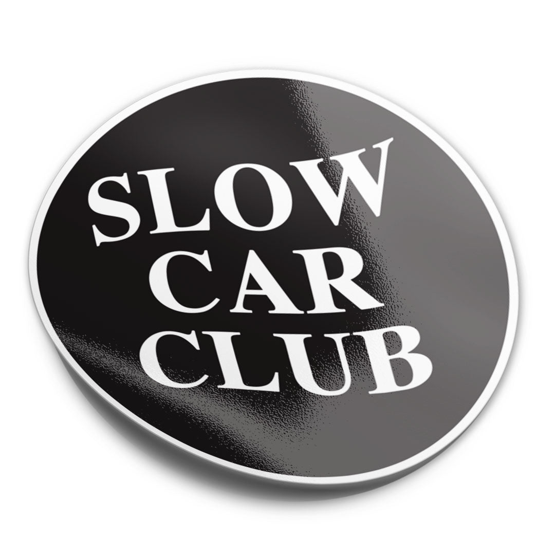 Slow Car Club Sticker