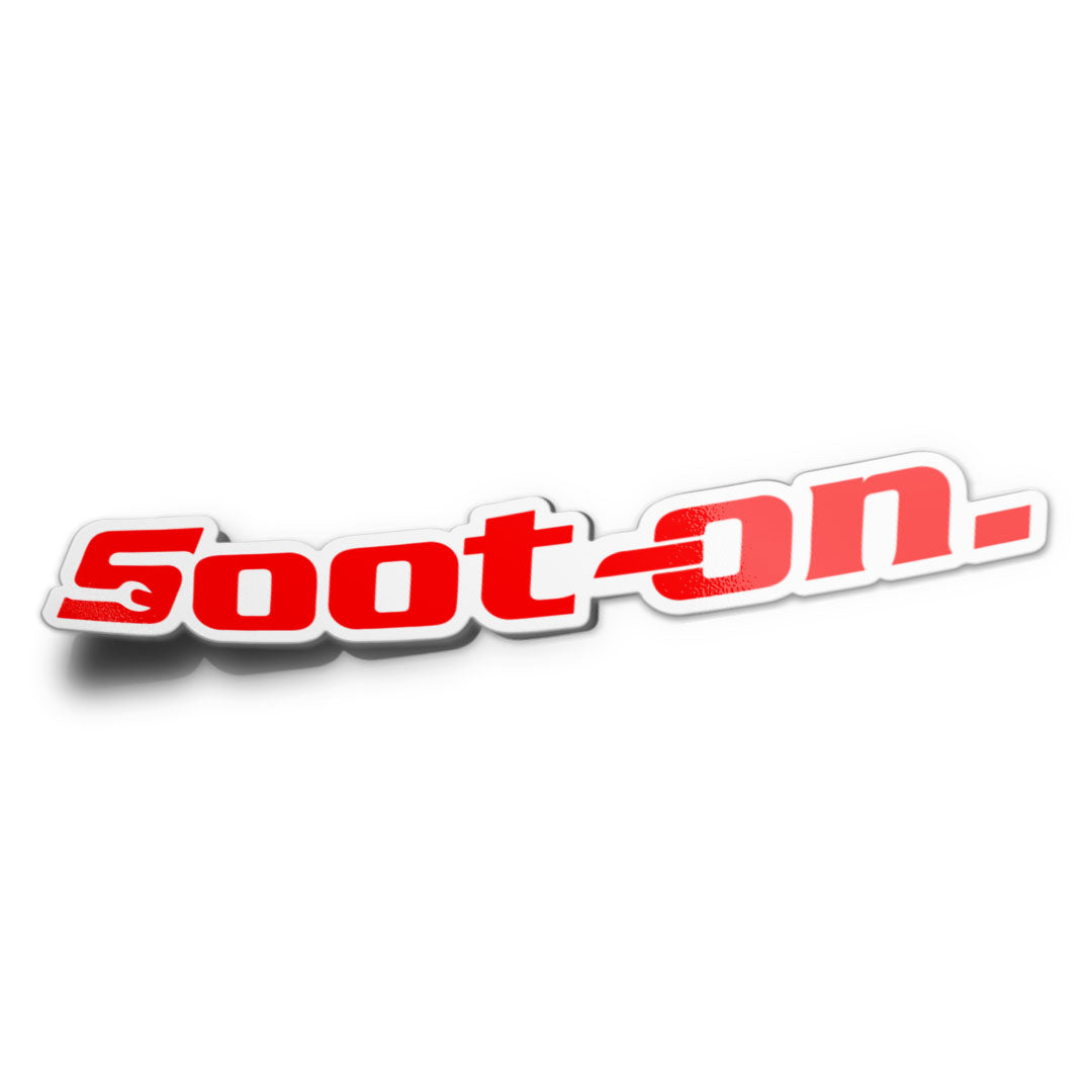 Soot-On Sticker