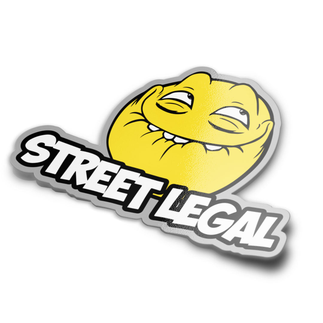 Street Legal Sticker