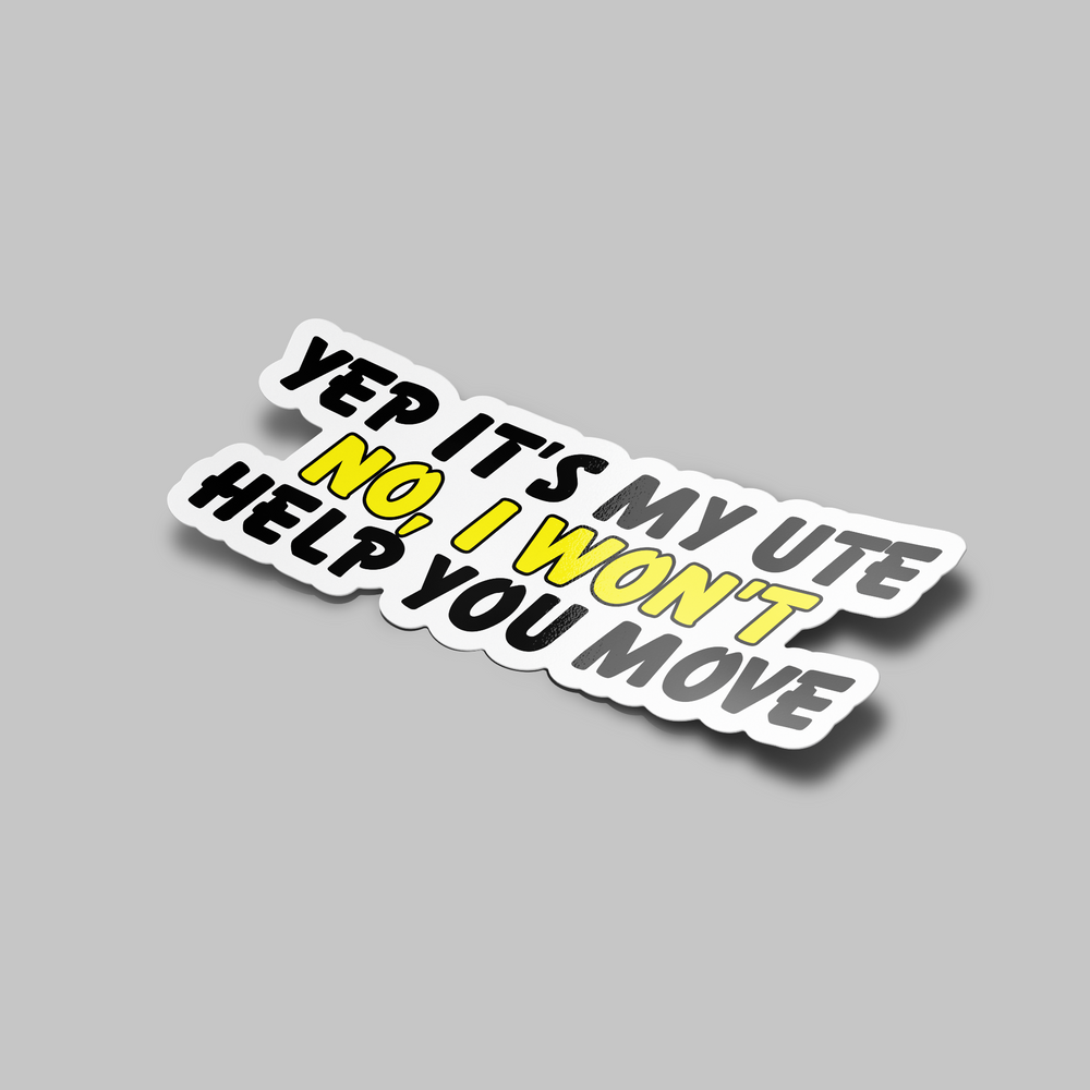 Vehicle Shenanigans – Funny Car, Ute & 4WD Stickers – Stupid Stickers