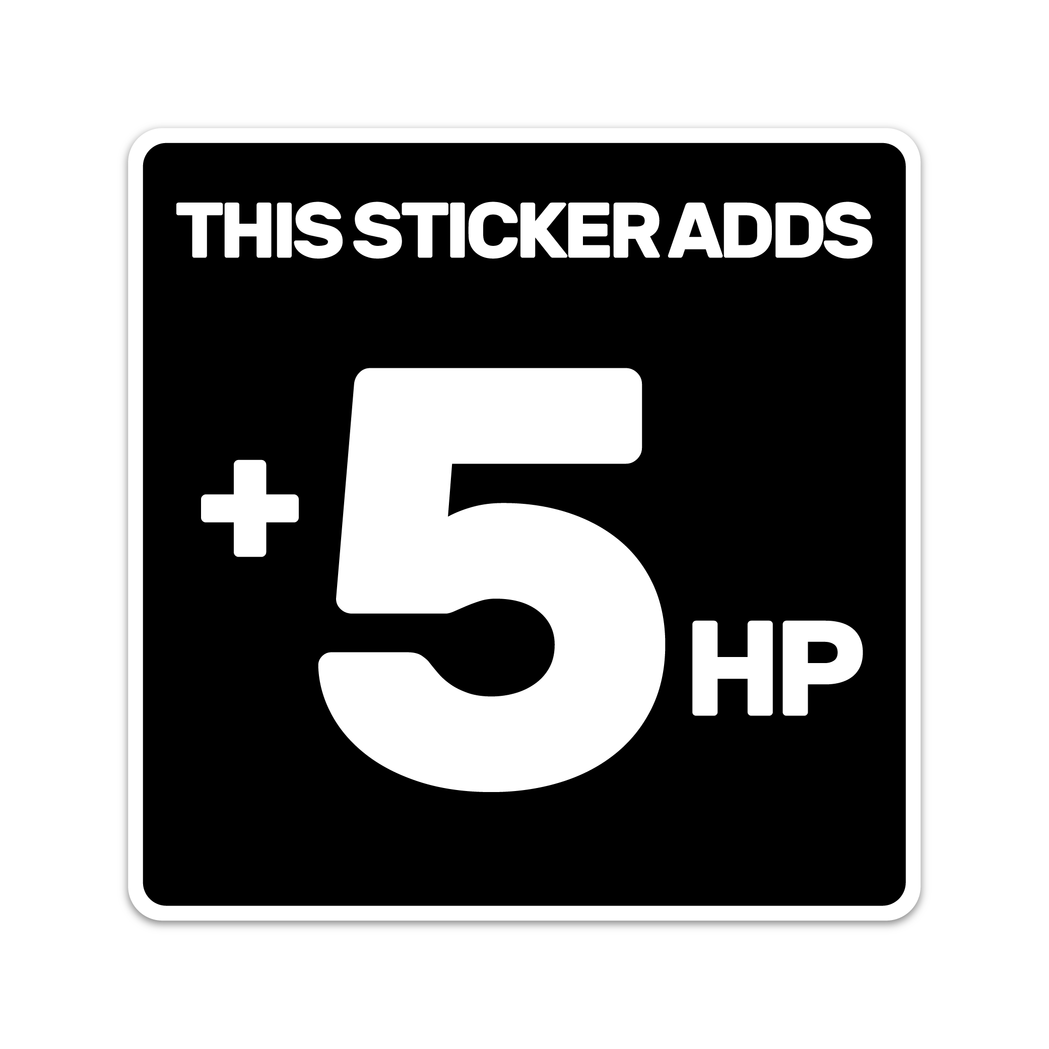 Adds +5HP Sticker