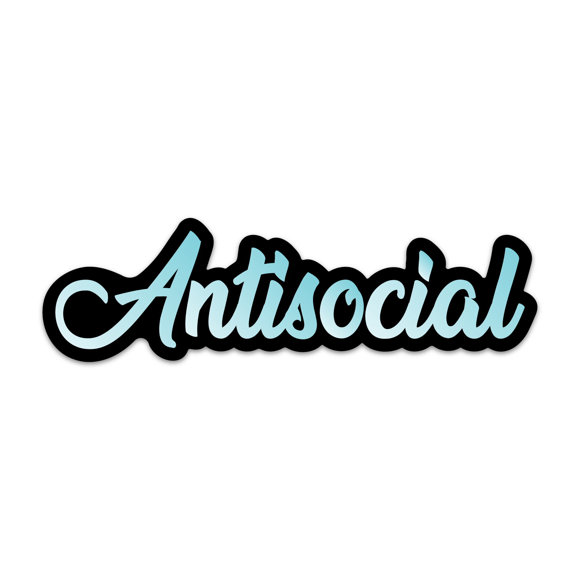 ANTISOCIAL STICKER