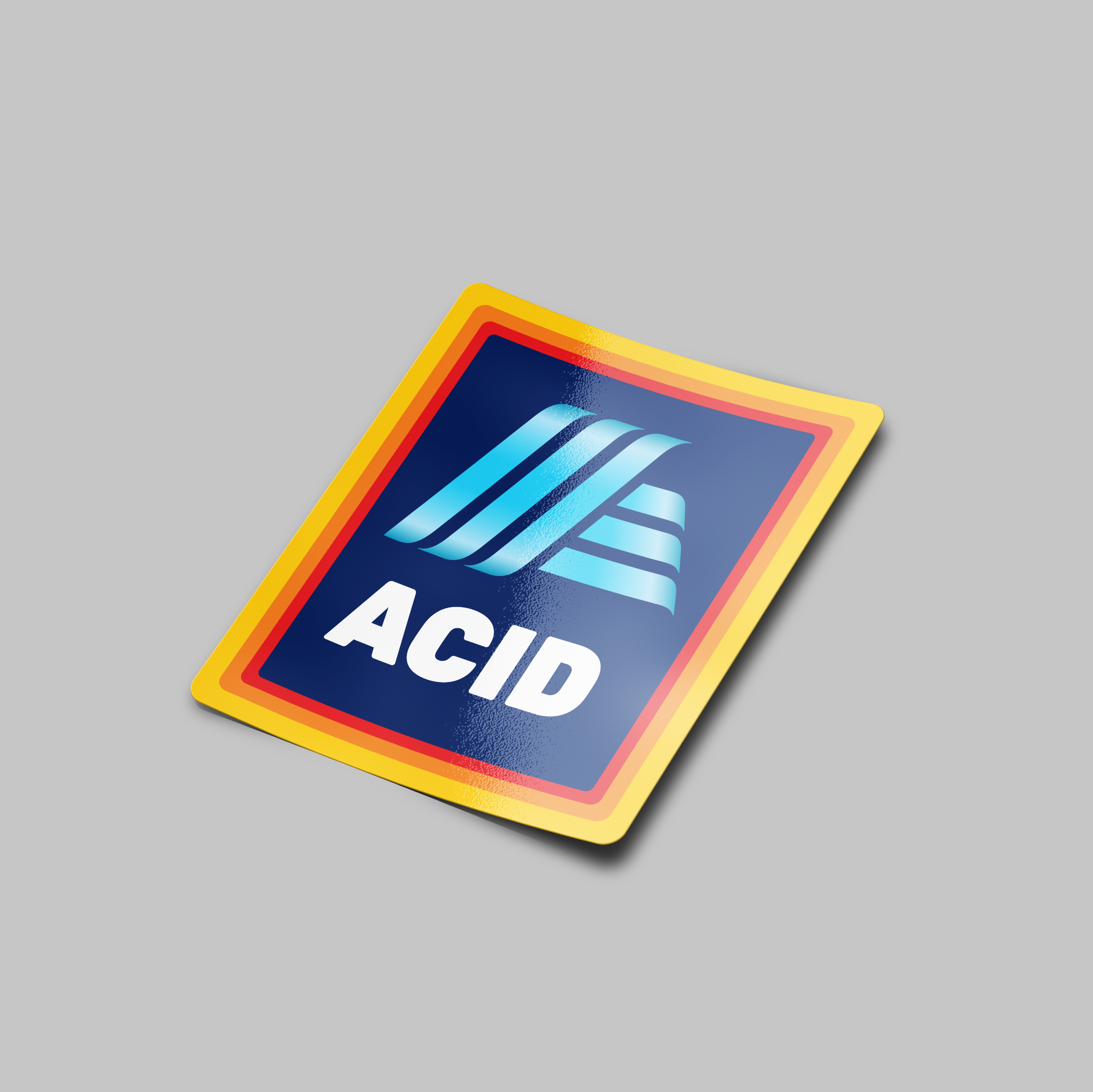 ACID SUPERMARKETS STICKER