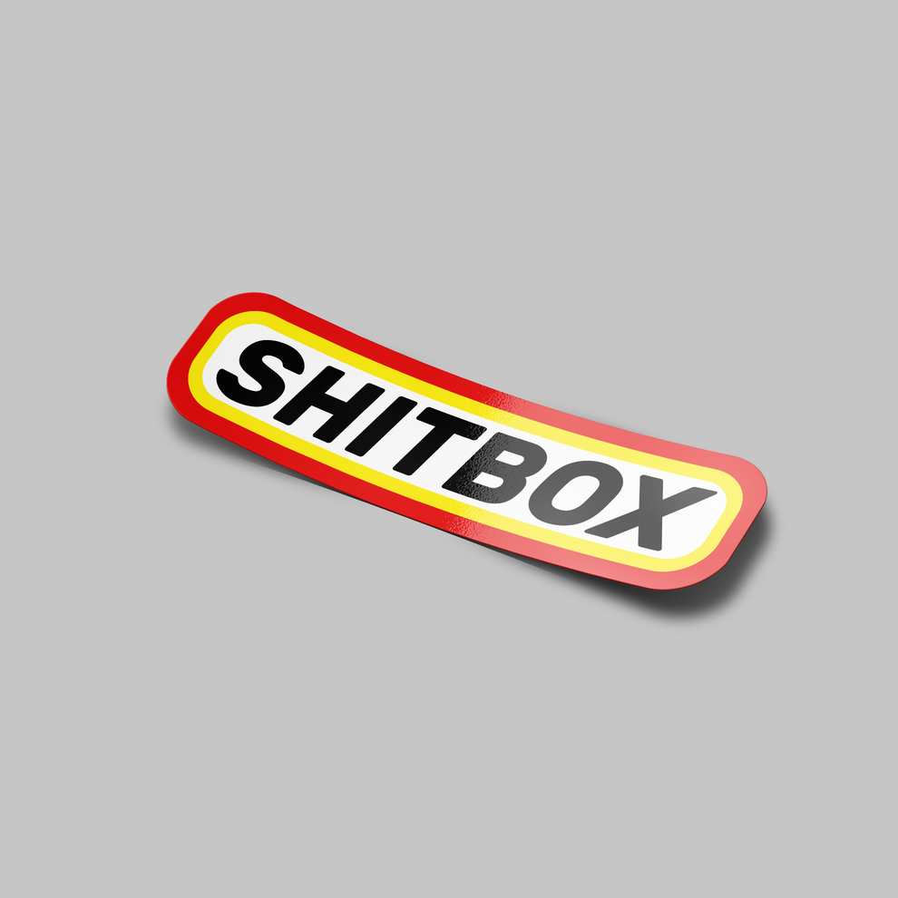 Shitbox Sticker – Stupid Stickers