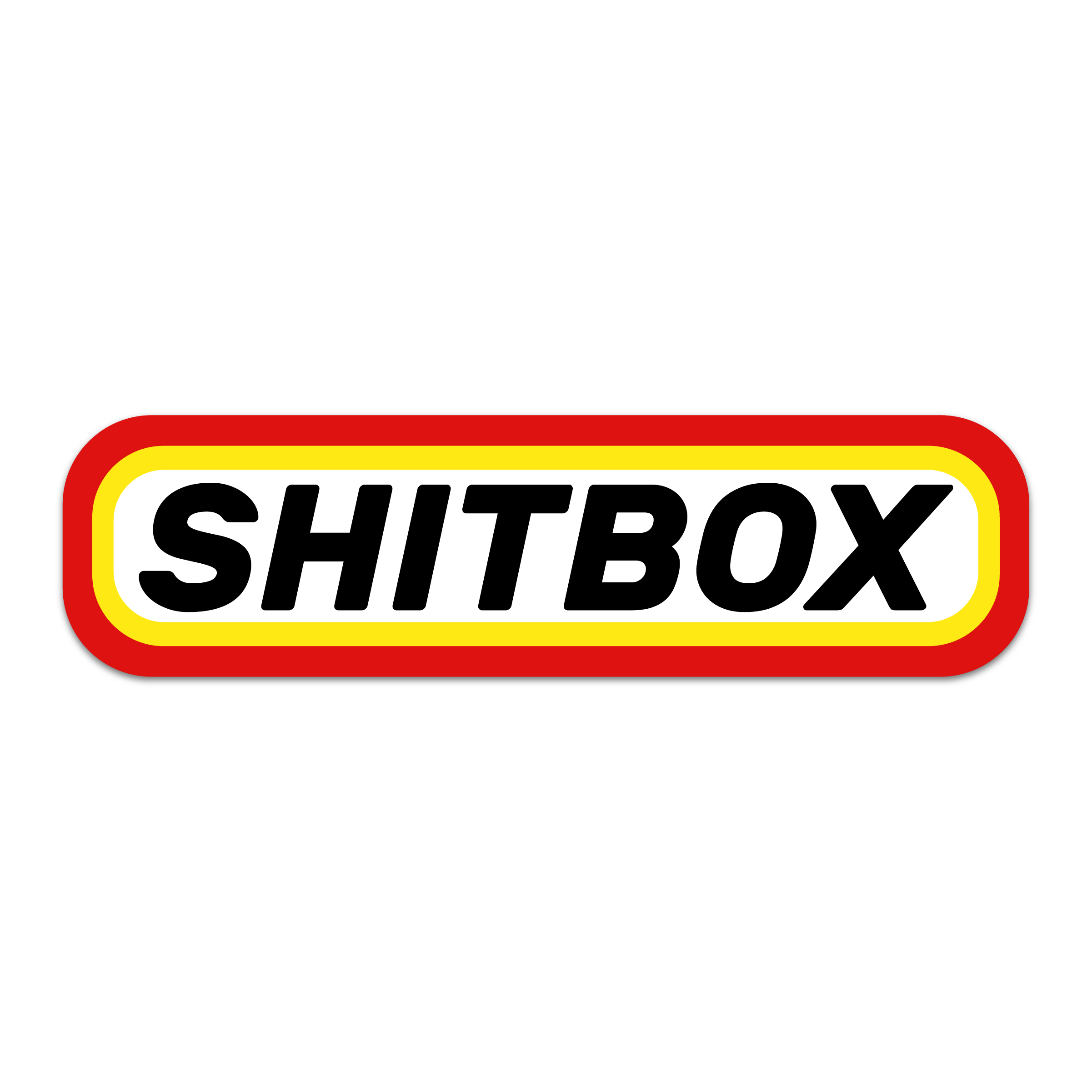 SHITBOX STICKER