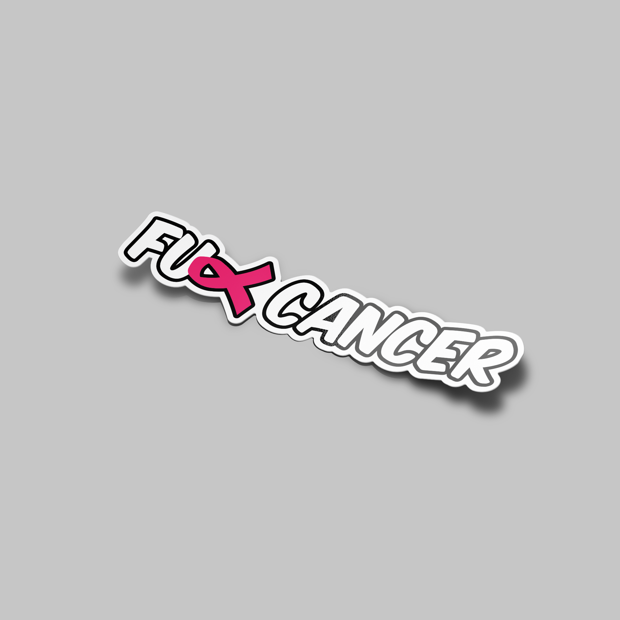 F*CK CANCER STICKER