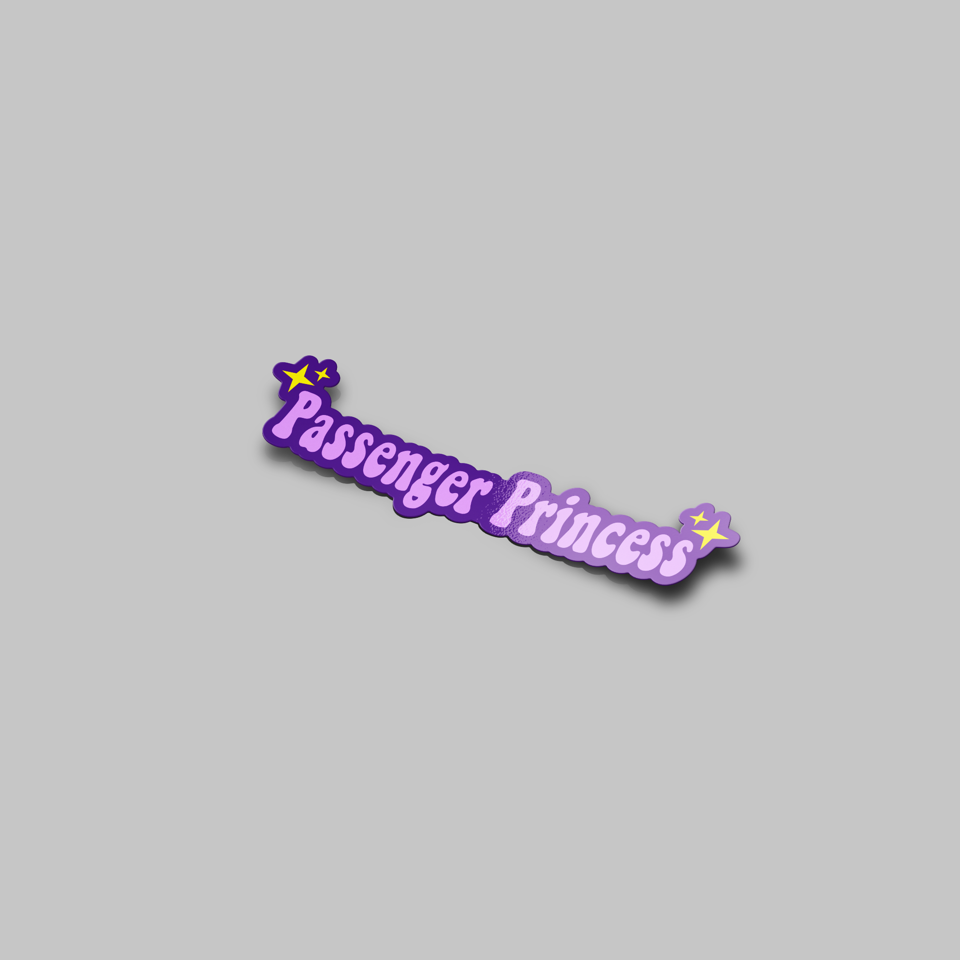 PASSENGER PRINCESS STICKER