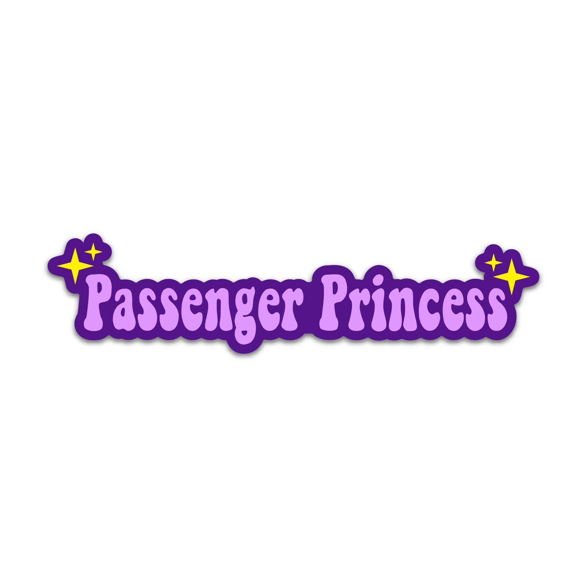 PASSENGER PRINCESS STICKER