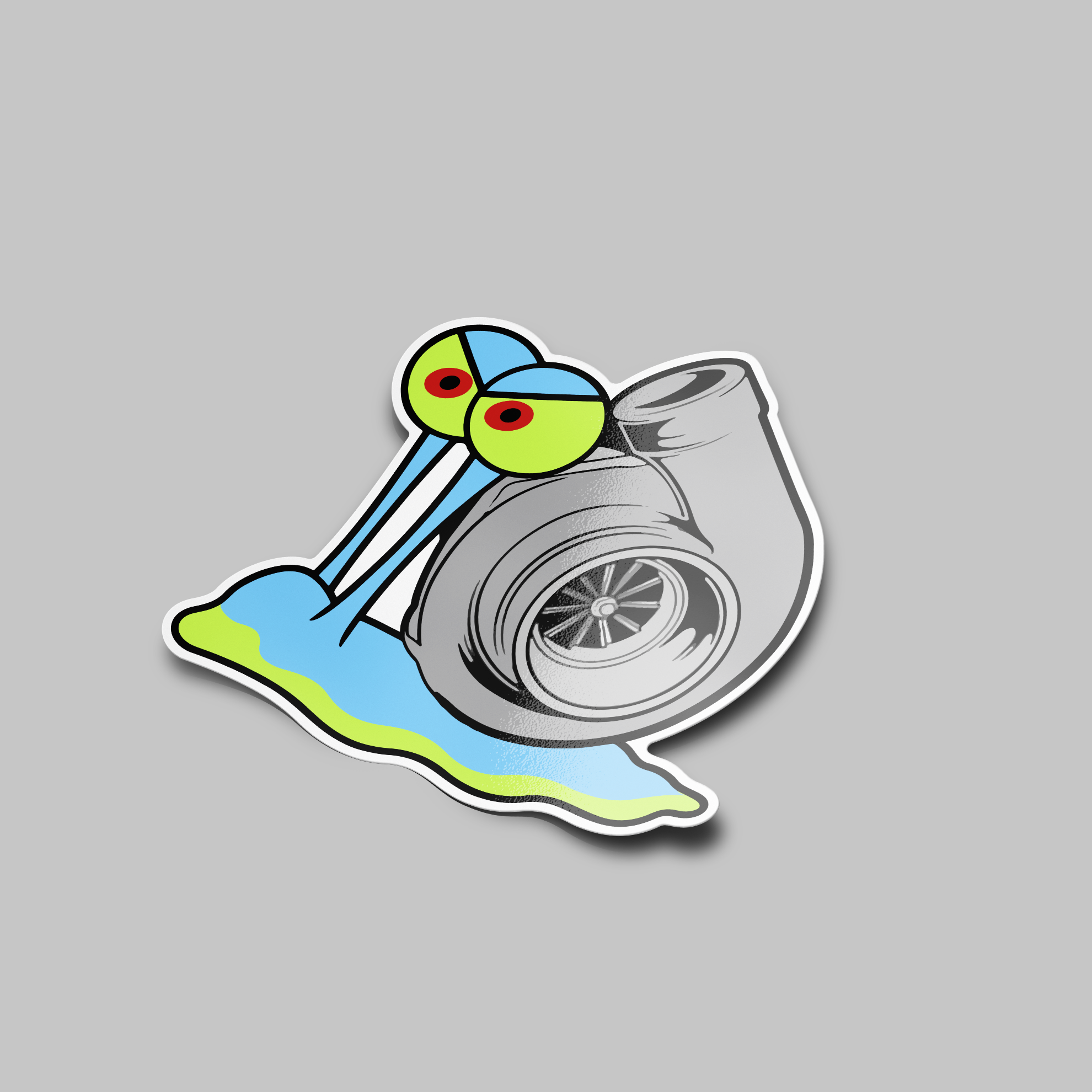Stypid Sticker TURBO SNAIL STICKER – Stupid Stickers