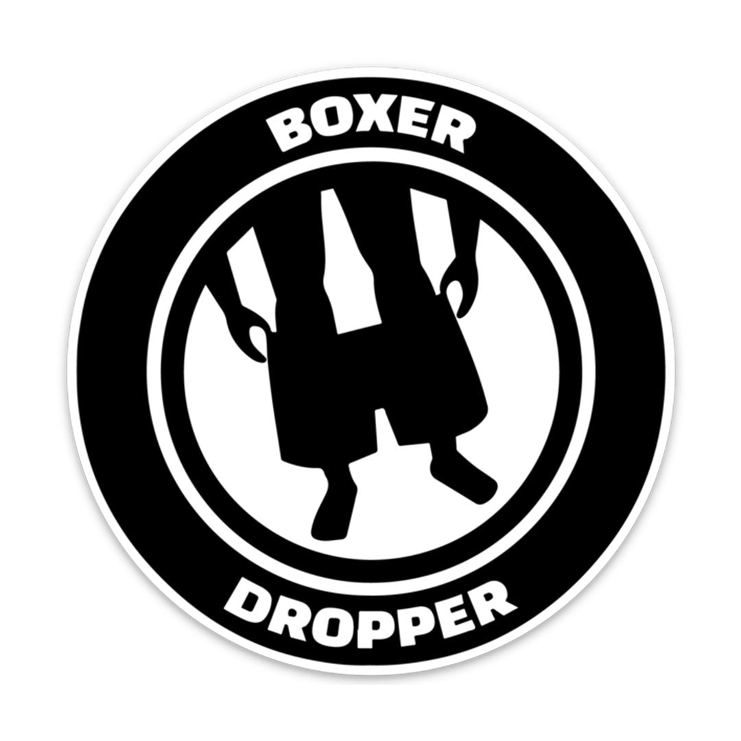 Boxer Dropper Sticker
