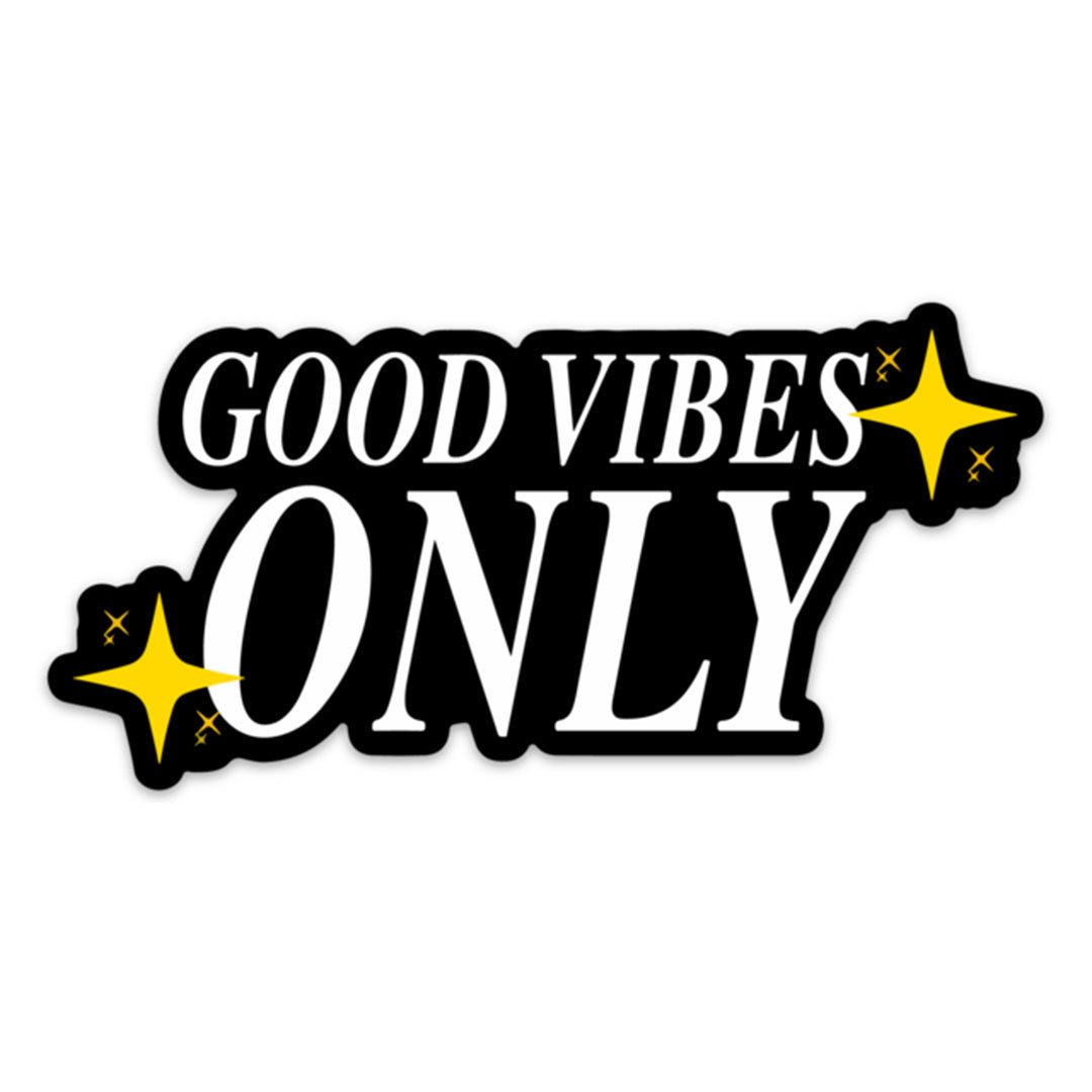Good Vibes Only Sticker