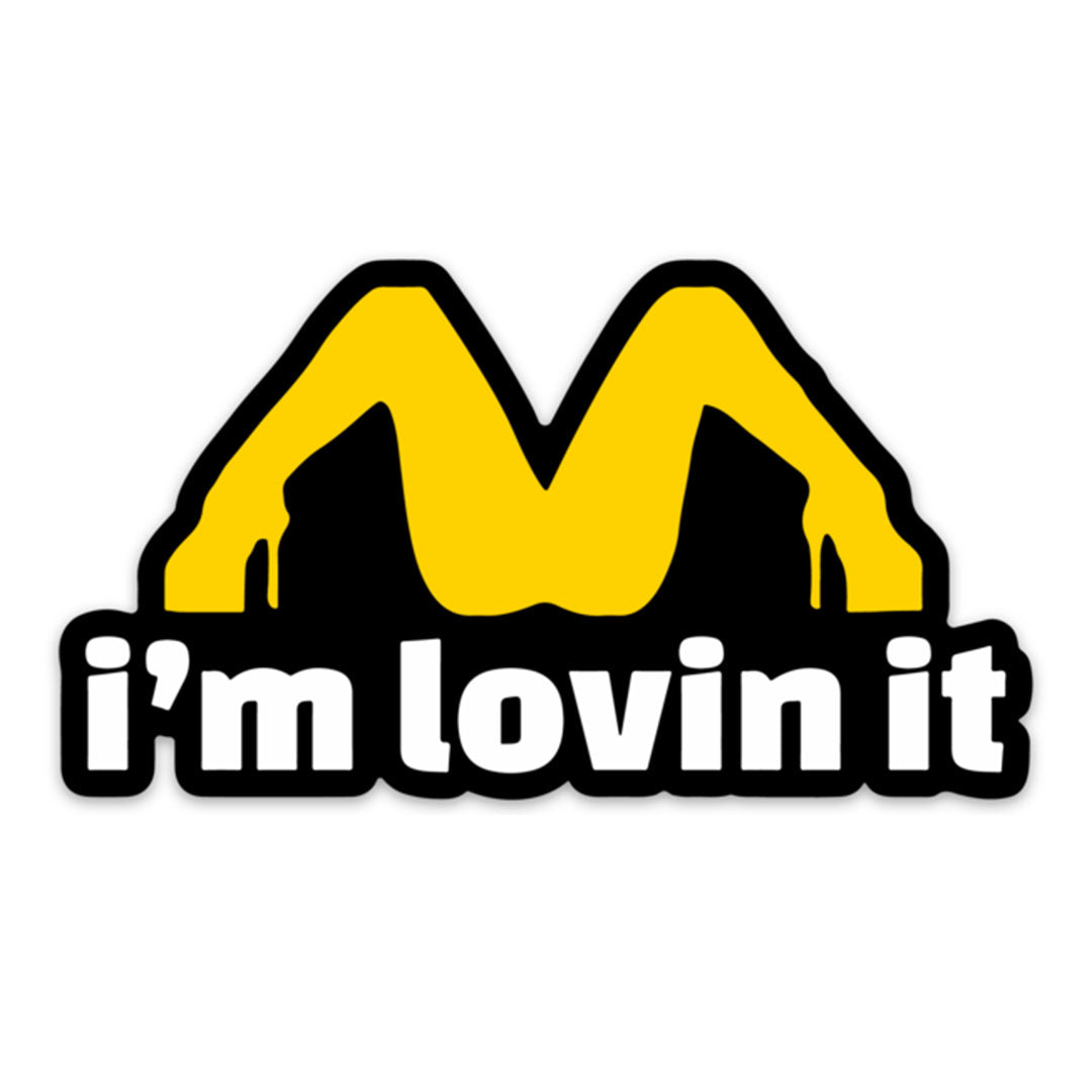 Lovin’ It Sticker