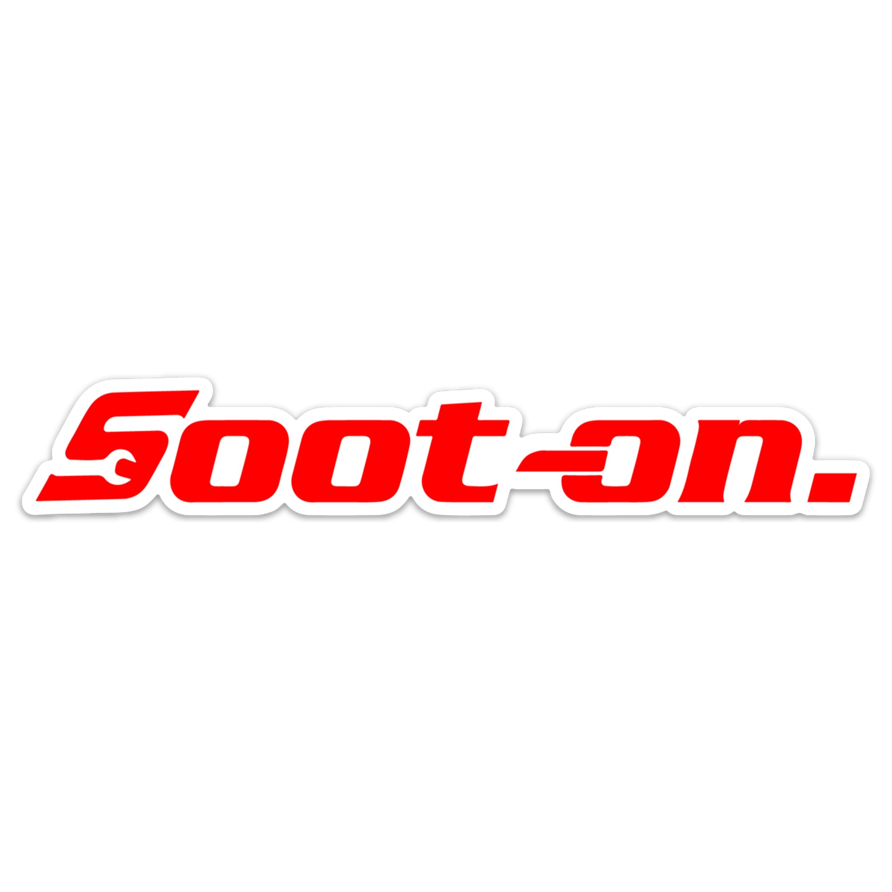 Soot-On Sticker