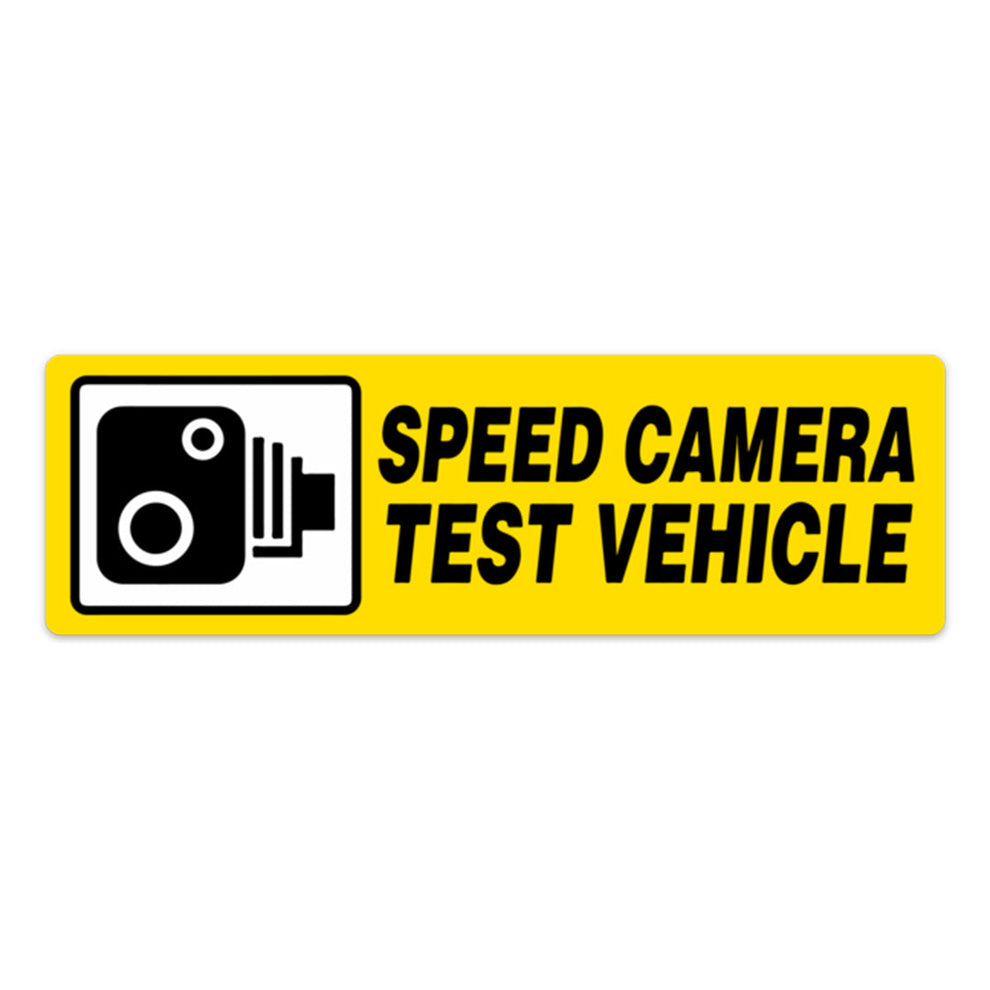 Sticker Speed Driver Speed Camera Test Vehicle Sticker – Stupid Stickers