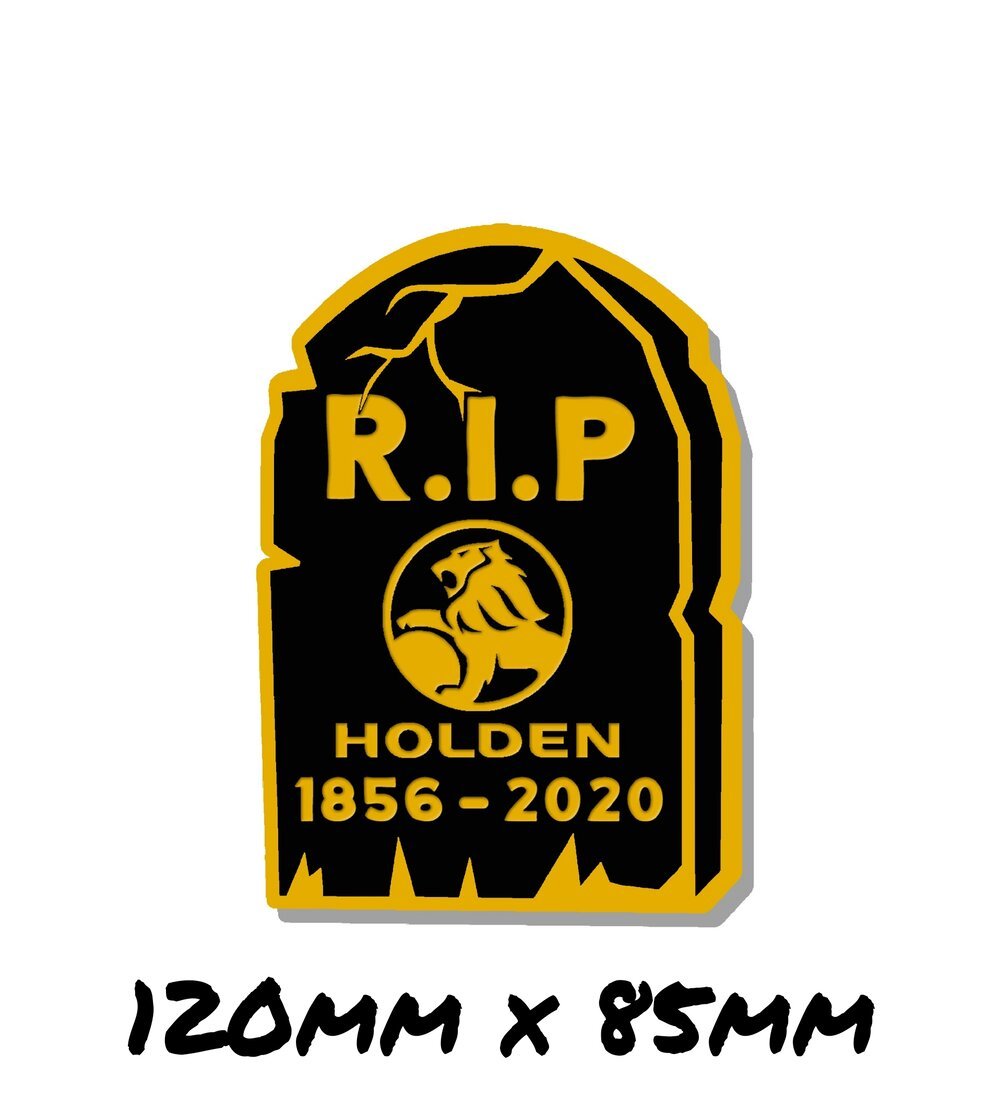 RIP HOLDEN TOMBSTONE GOLD