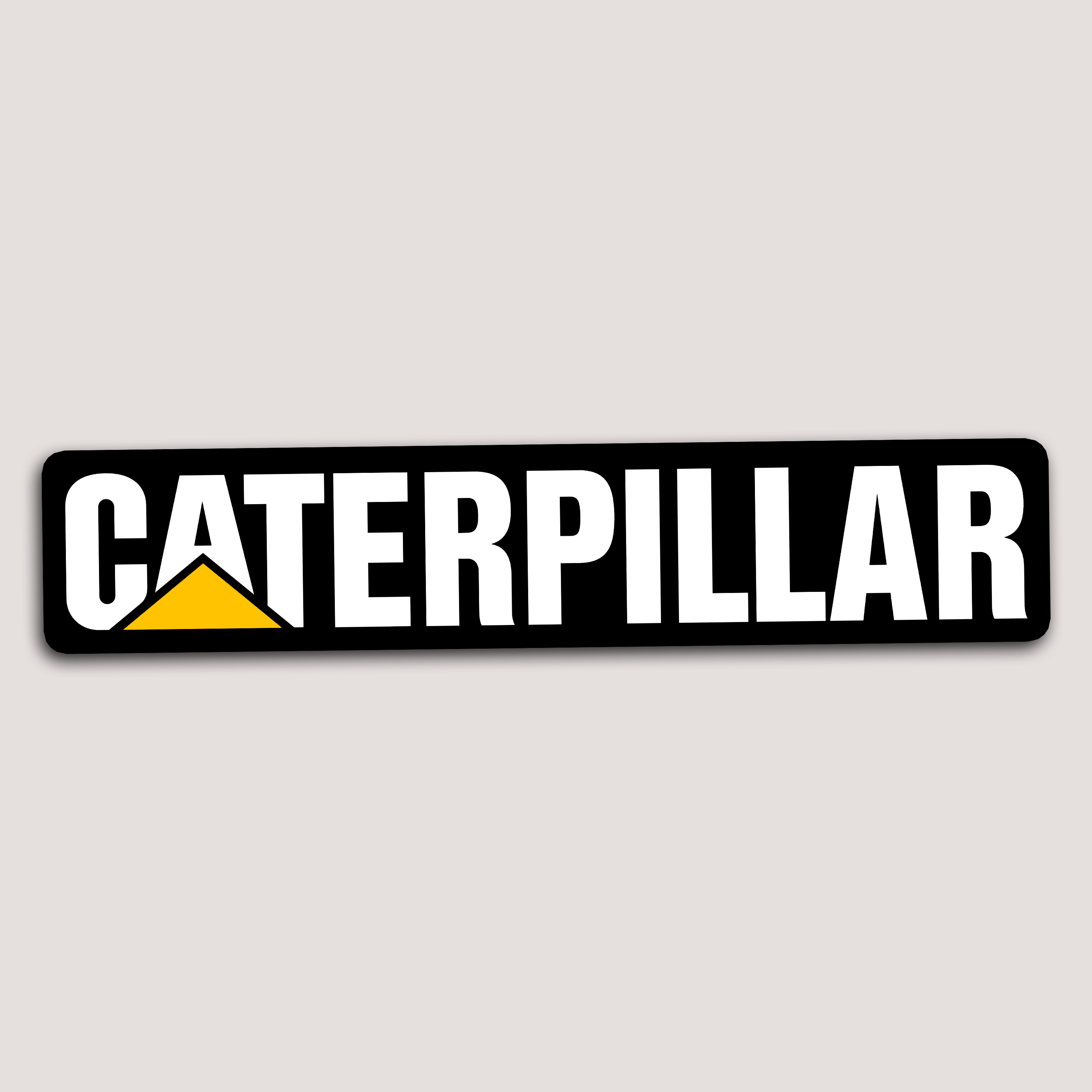 CATERPILLAR CAT STICKER – Stupid Stickers