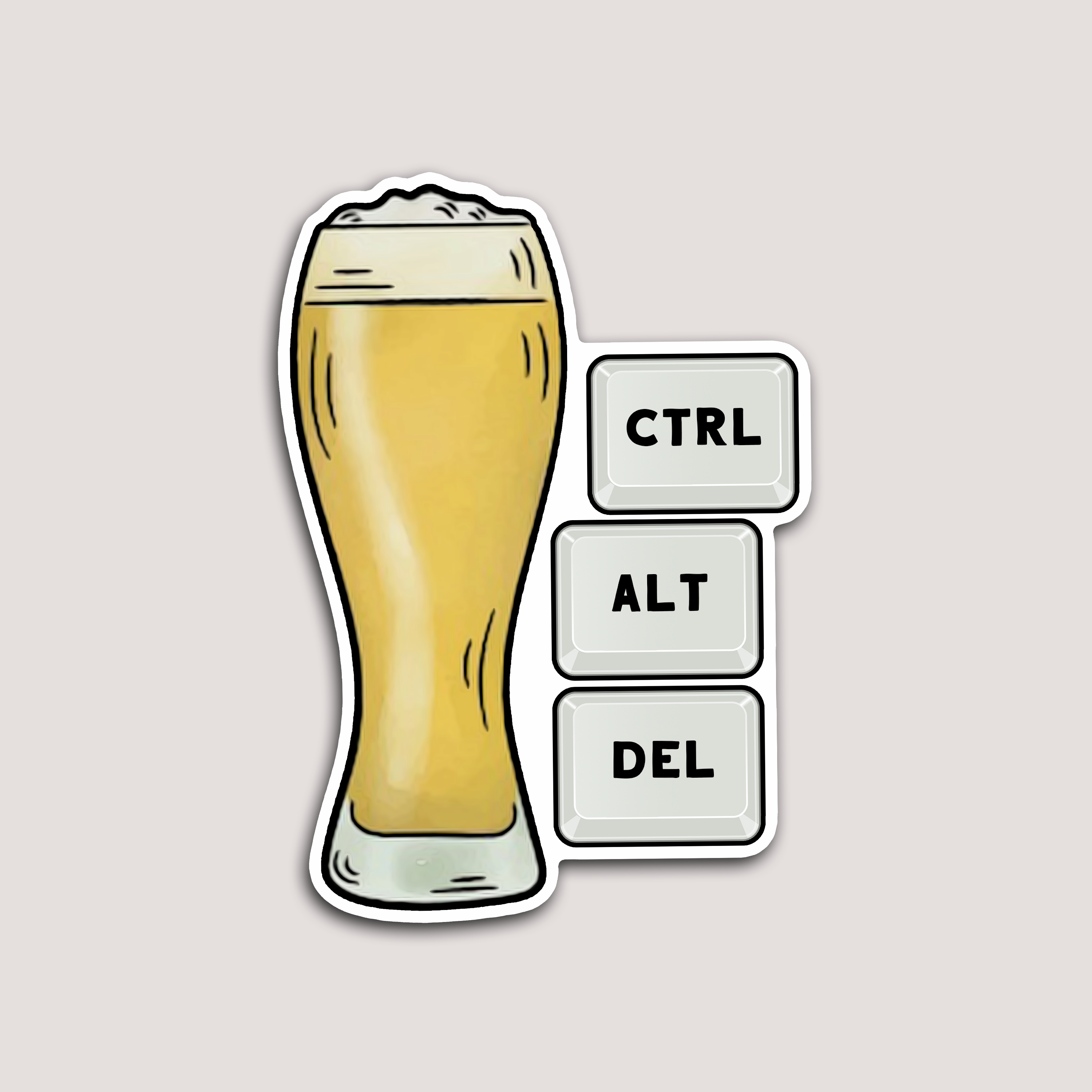 CTRL ALT DELETE BEER