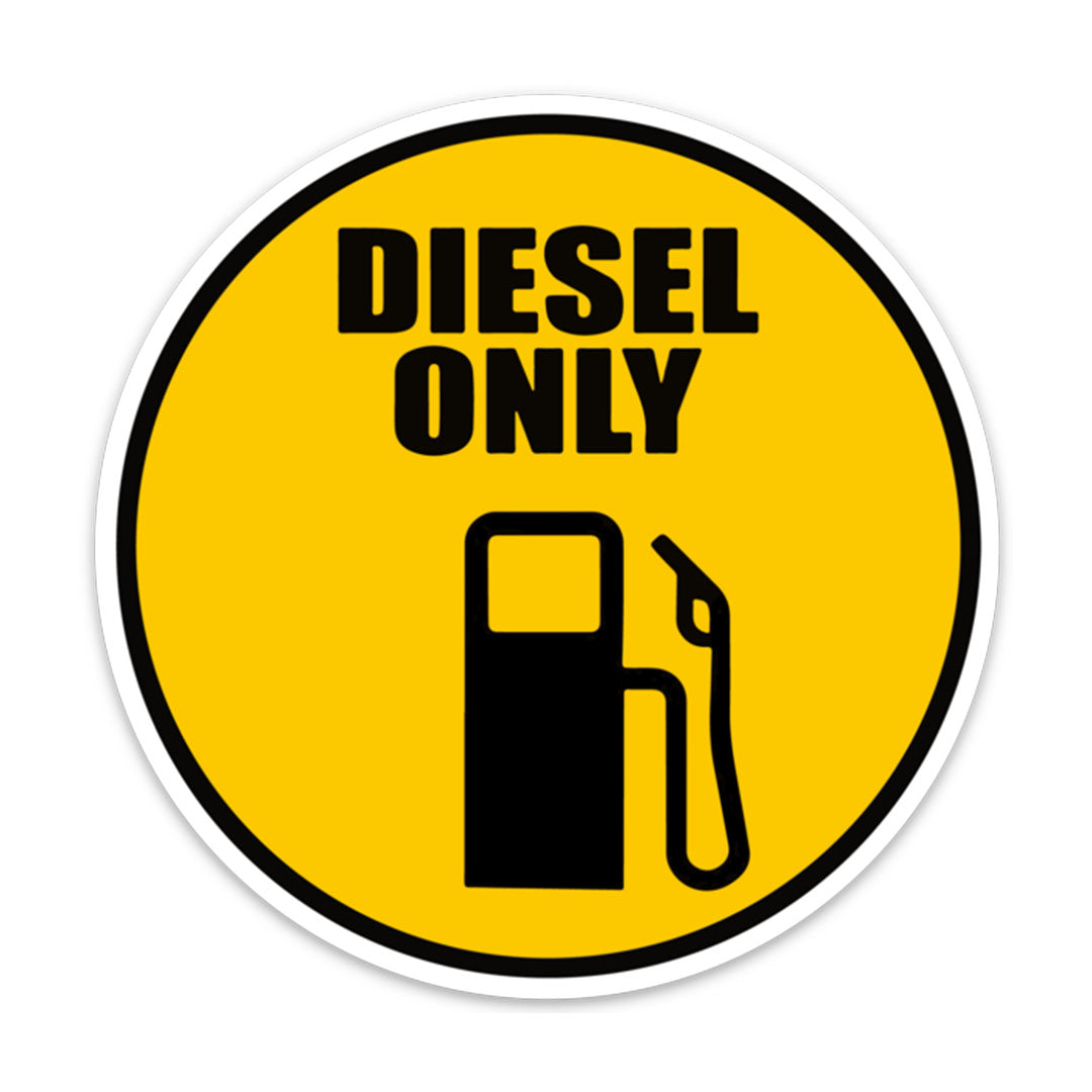 DIESEL ONLY STICKER