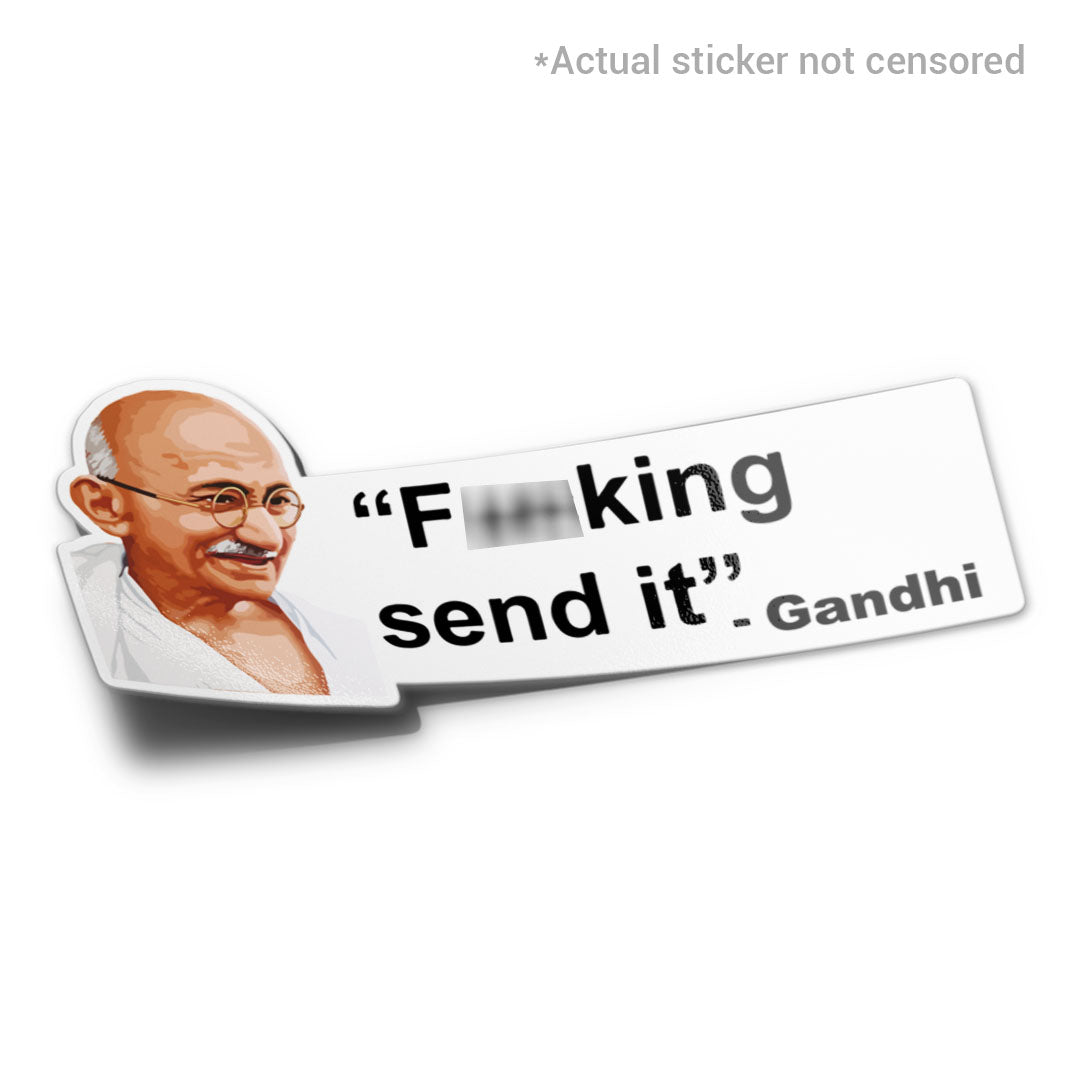 F*CKING SEND IT STICKER