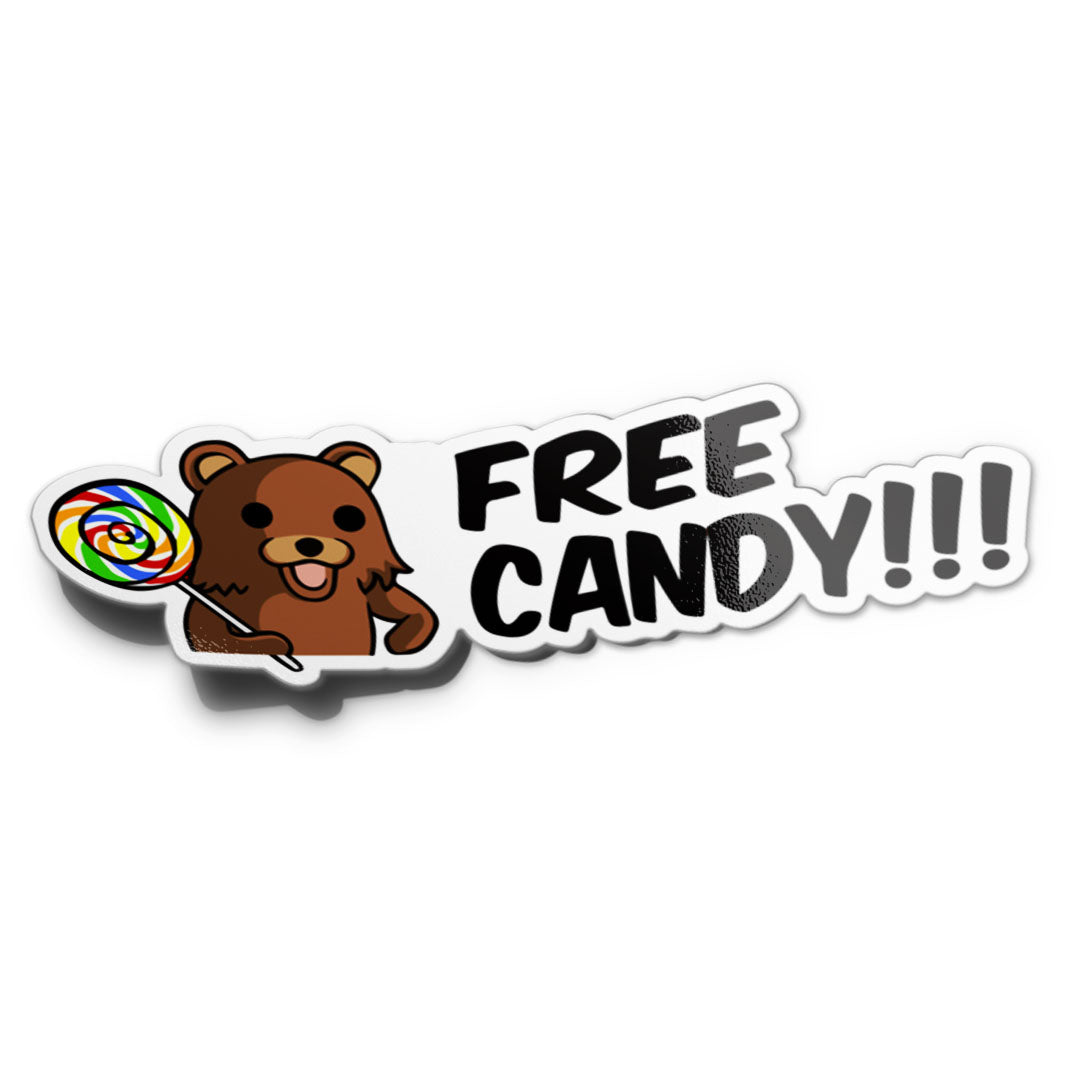 FREE CANDY STICKER