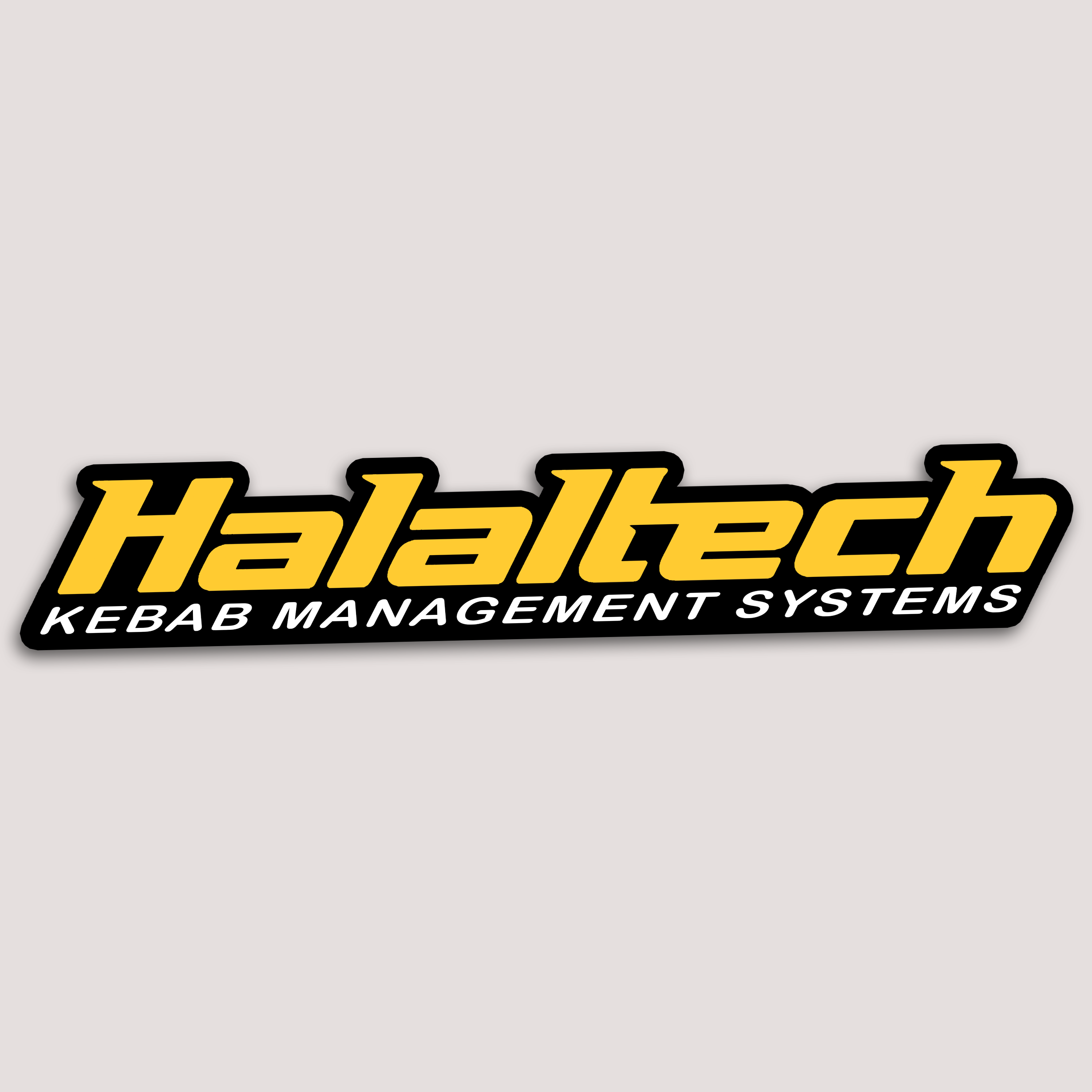 HALALTECH KEBAB STICKER