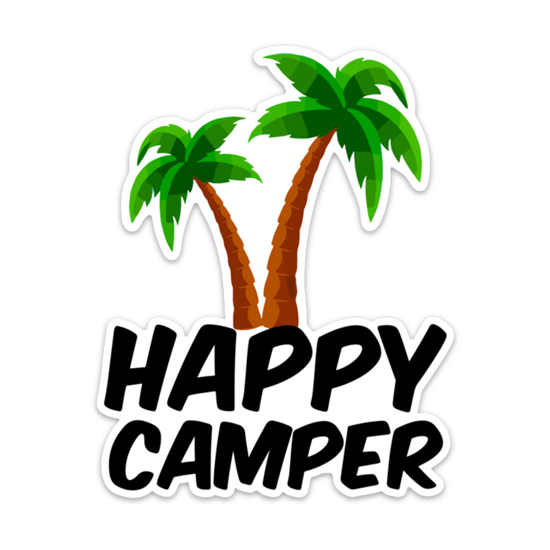 HAPPY CAMPER STICKER