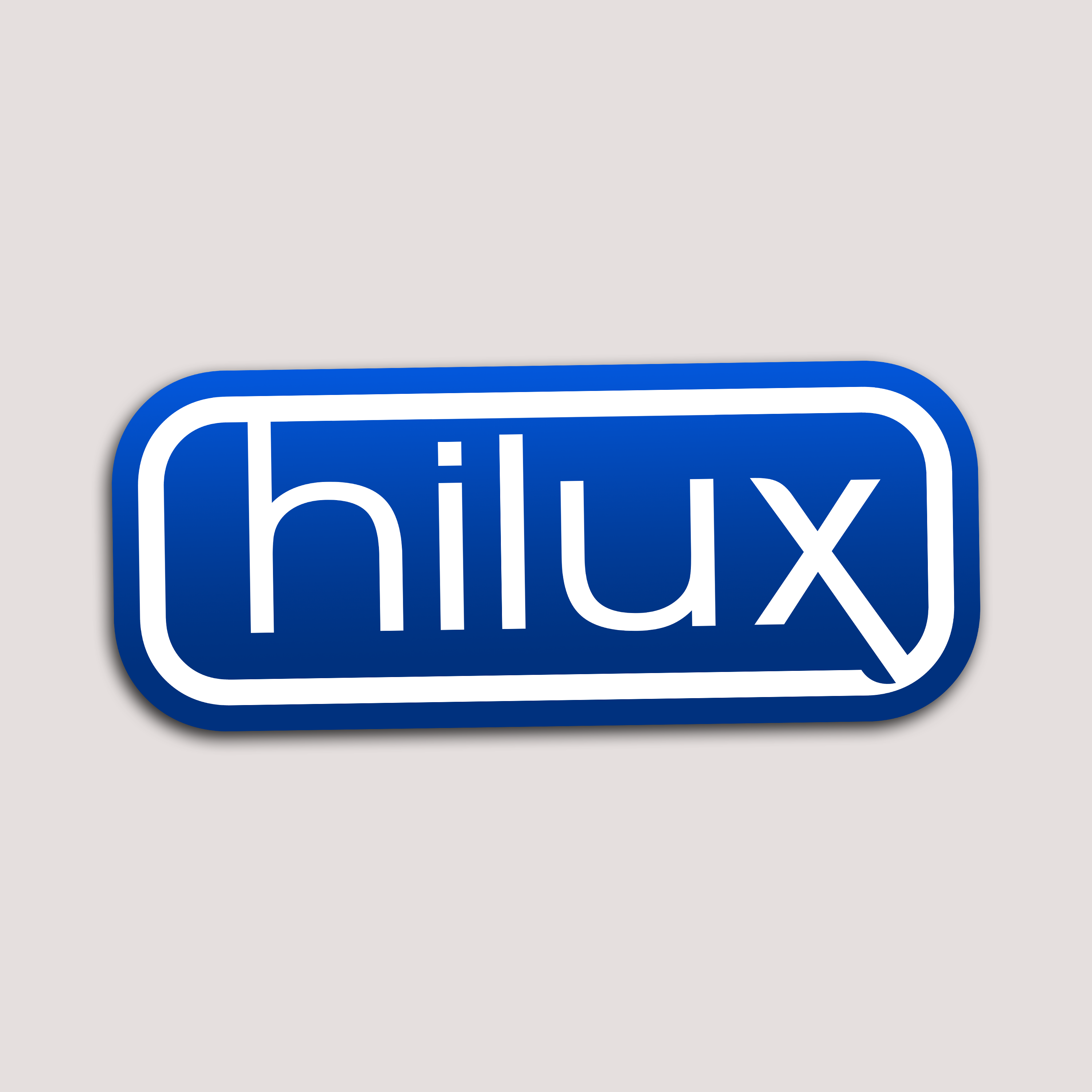 TOYOTA HILUX 4X4 STICKER