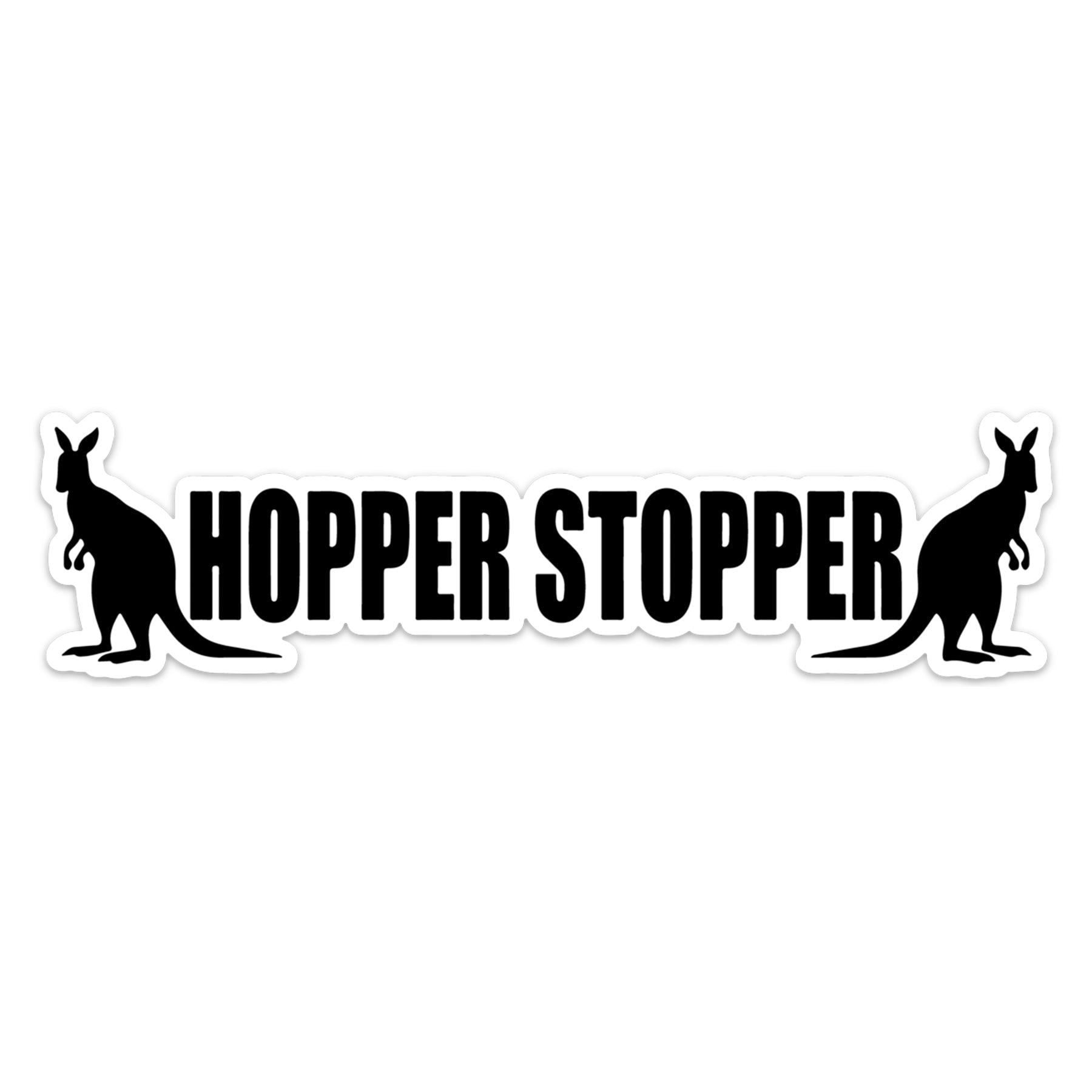 HOPPER STOPPER STICKER – Stupid Stickers