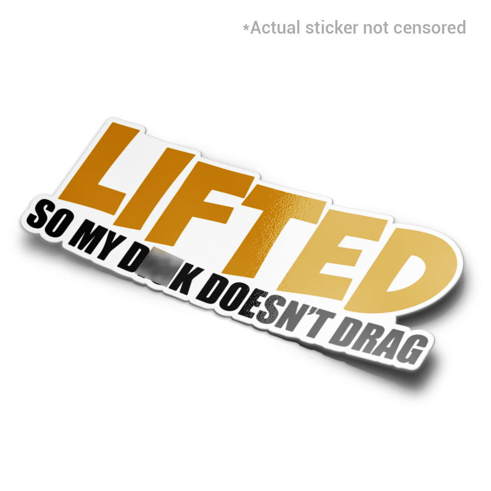 Stypid Sticker Lifted Sticker – Stupid Stickers