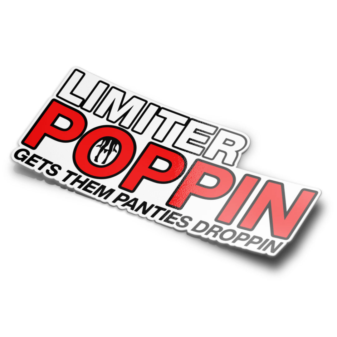 LIMITER POPPIN STICKER – Stupid Stickers