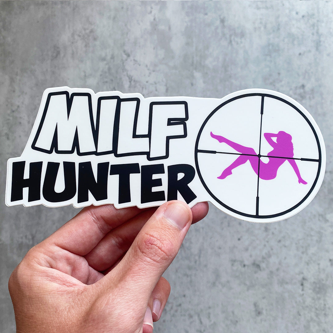 MILF HUNTER STICKER