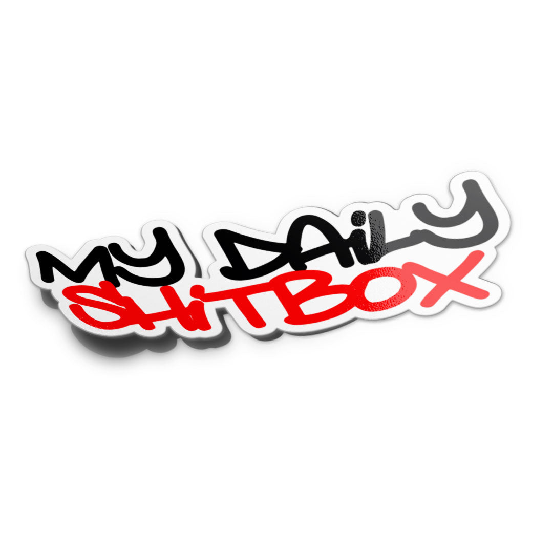 My Daily Shitbox Sticker – Stupid Stickers
