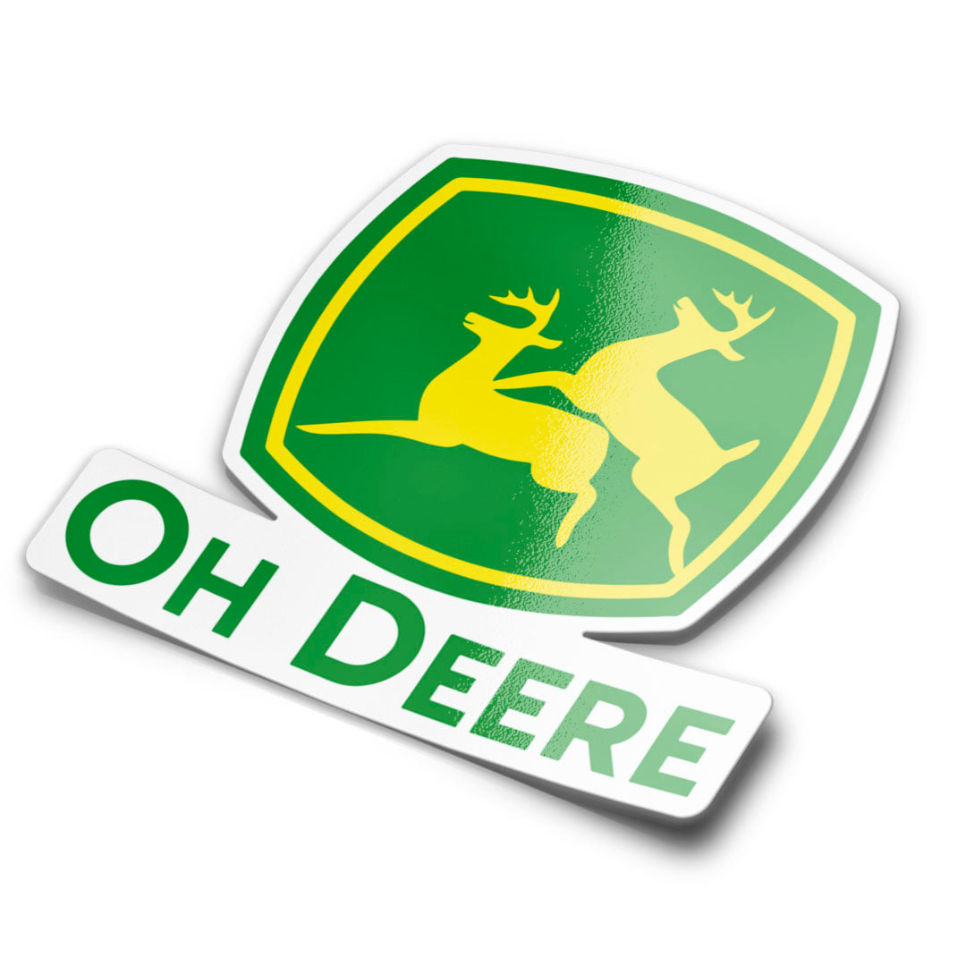 OH DEERE STICKER