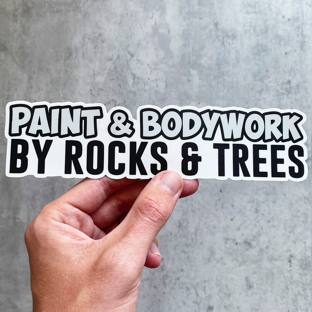 PAINT & BODYWORK STICKER