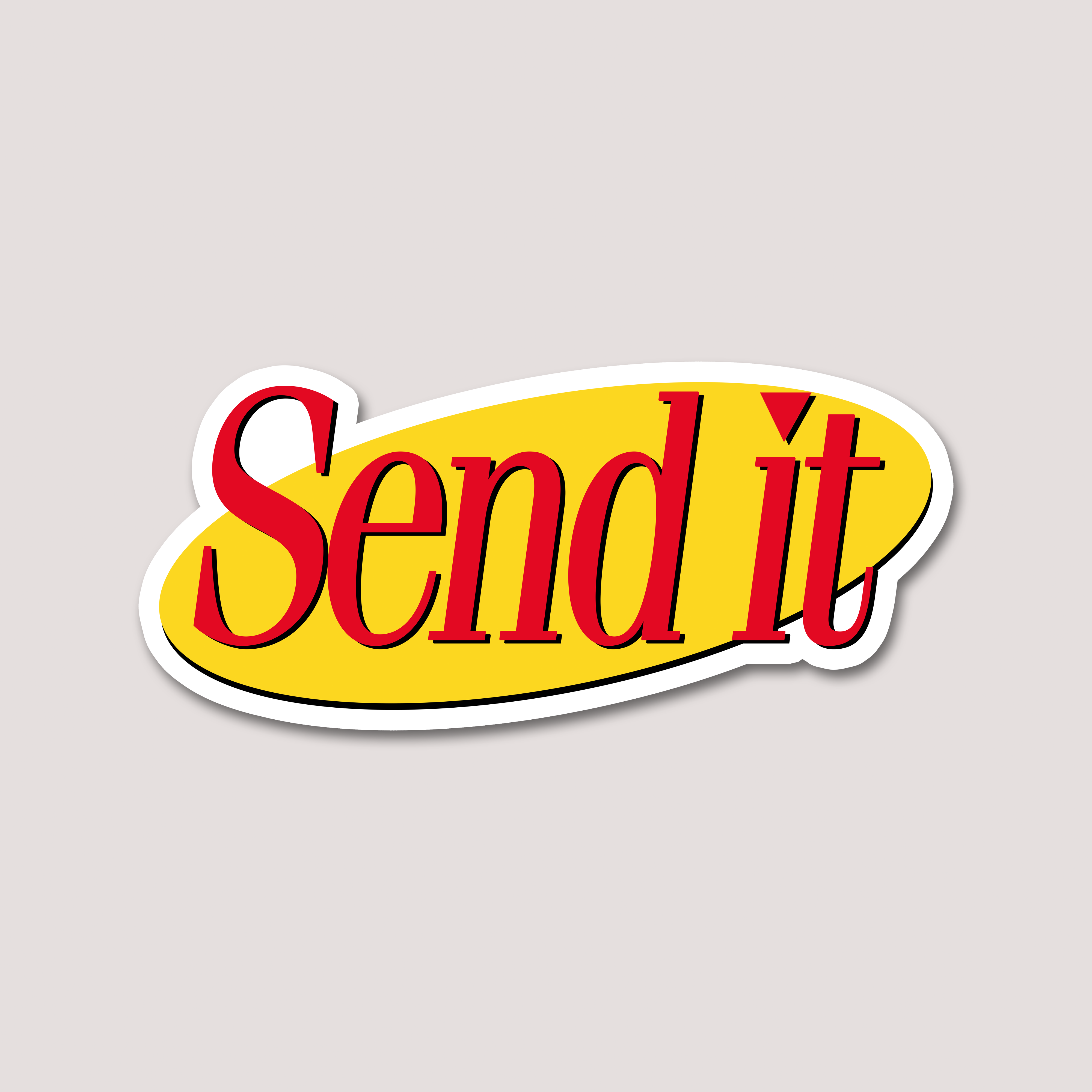Sendfeld Send It Sticker