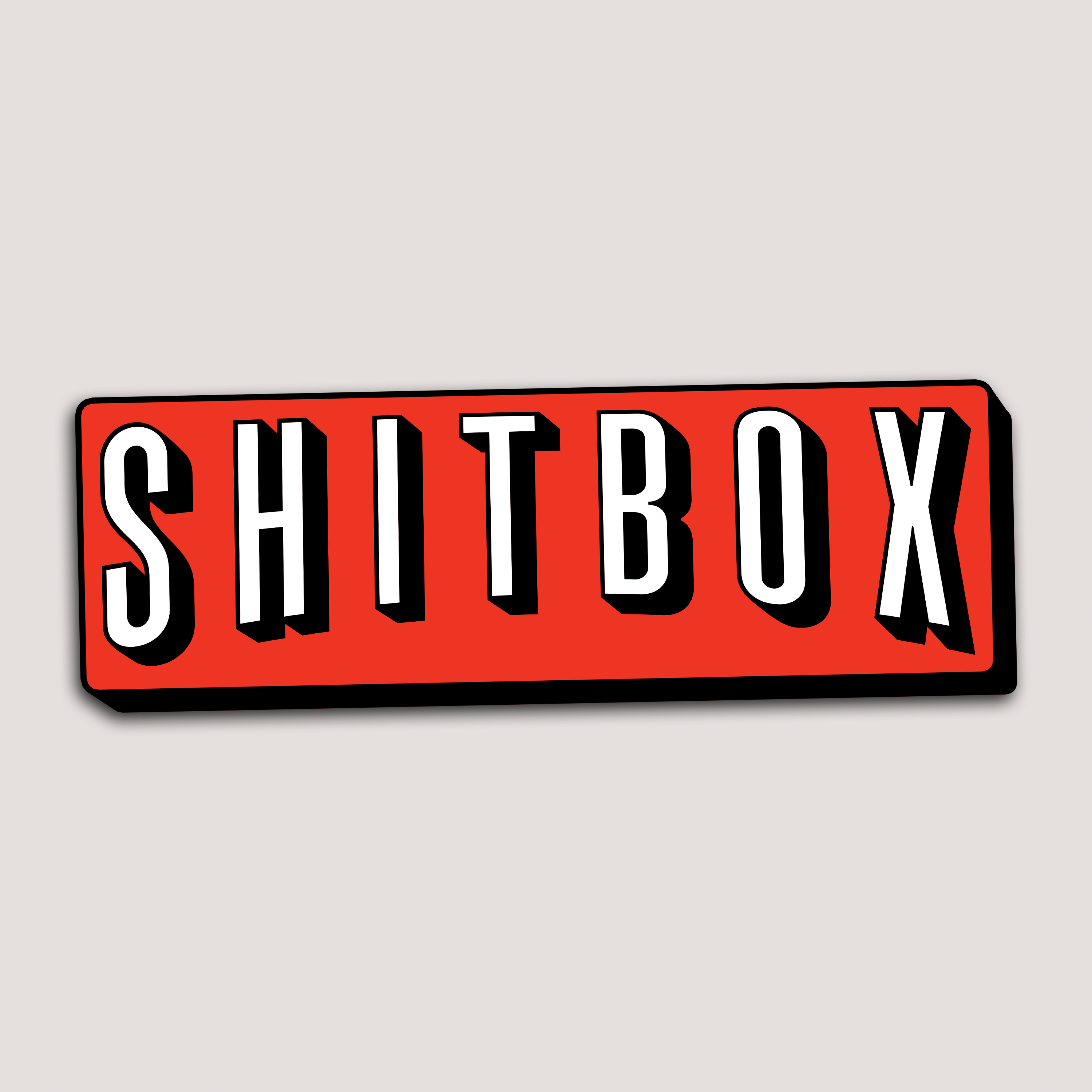 SHITBOX ORIGINAL STICKER