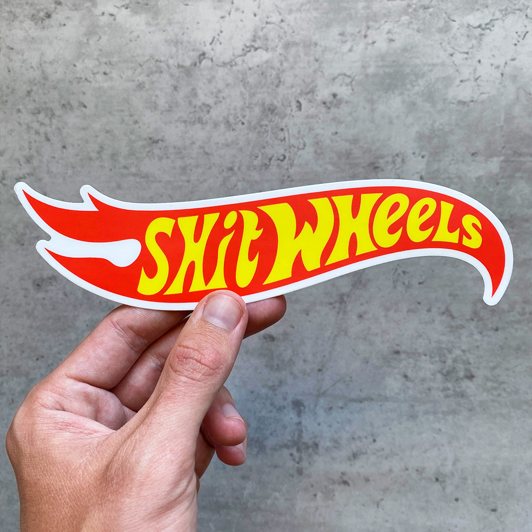 SH*T WHEELS STICKER