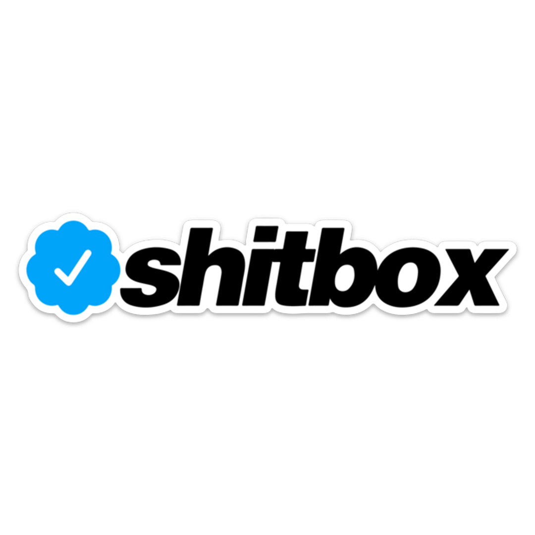 VERIFIED SH*TBOX STICKER