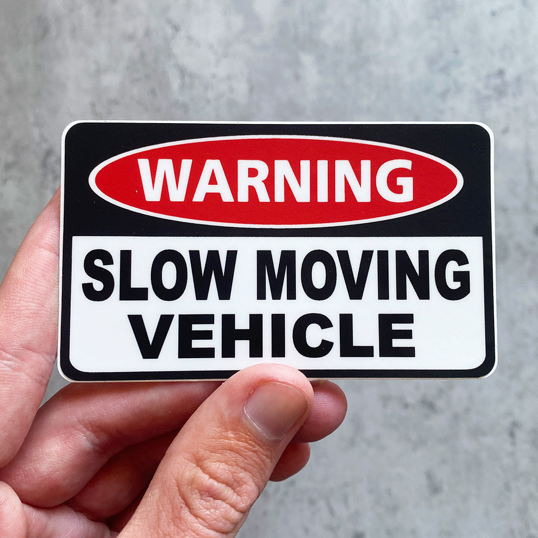 SLOW MOVING VEHICLE STICKER