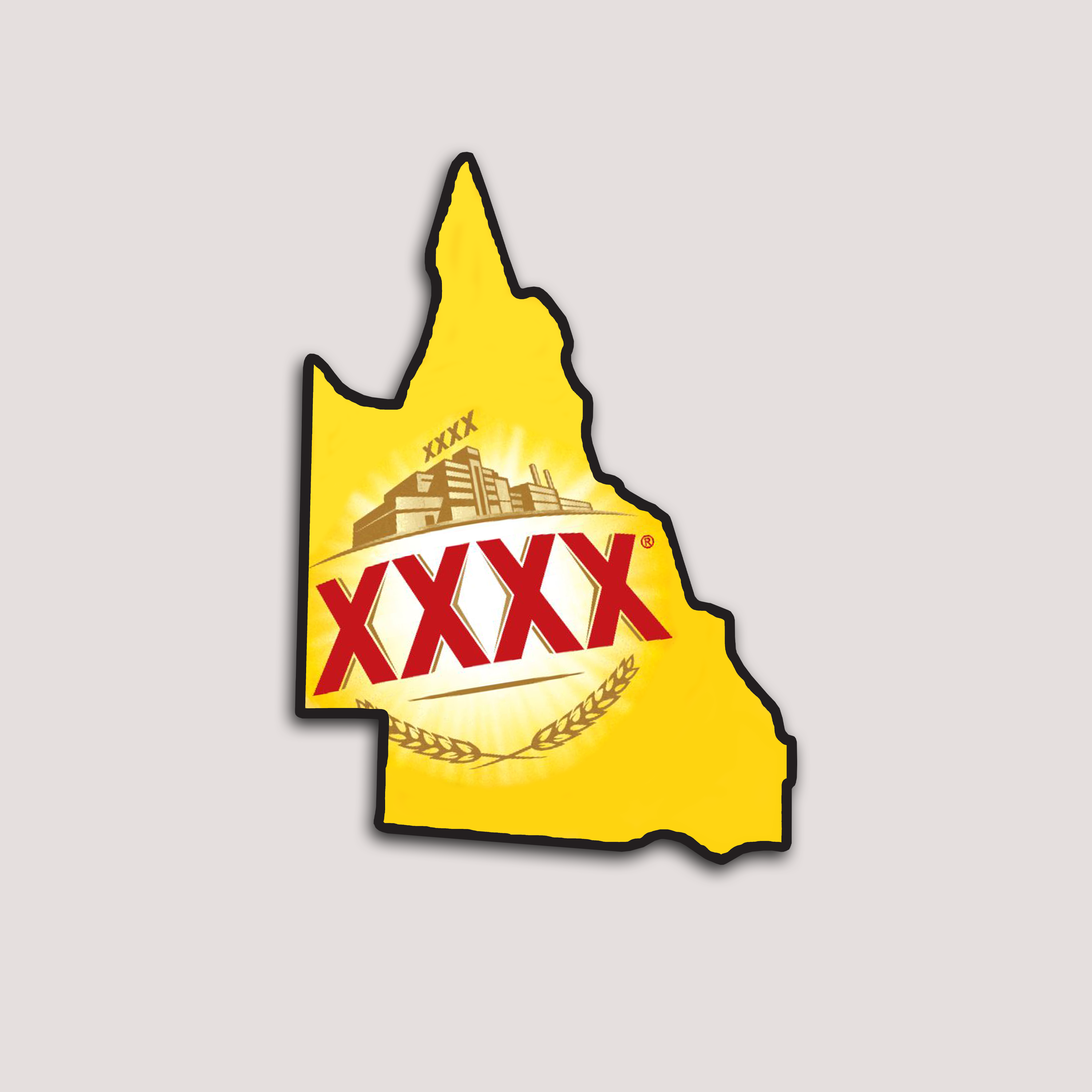 XXXX GOLD QLD STICKER