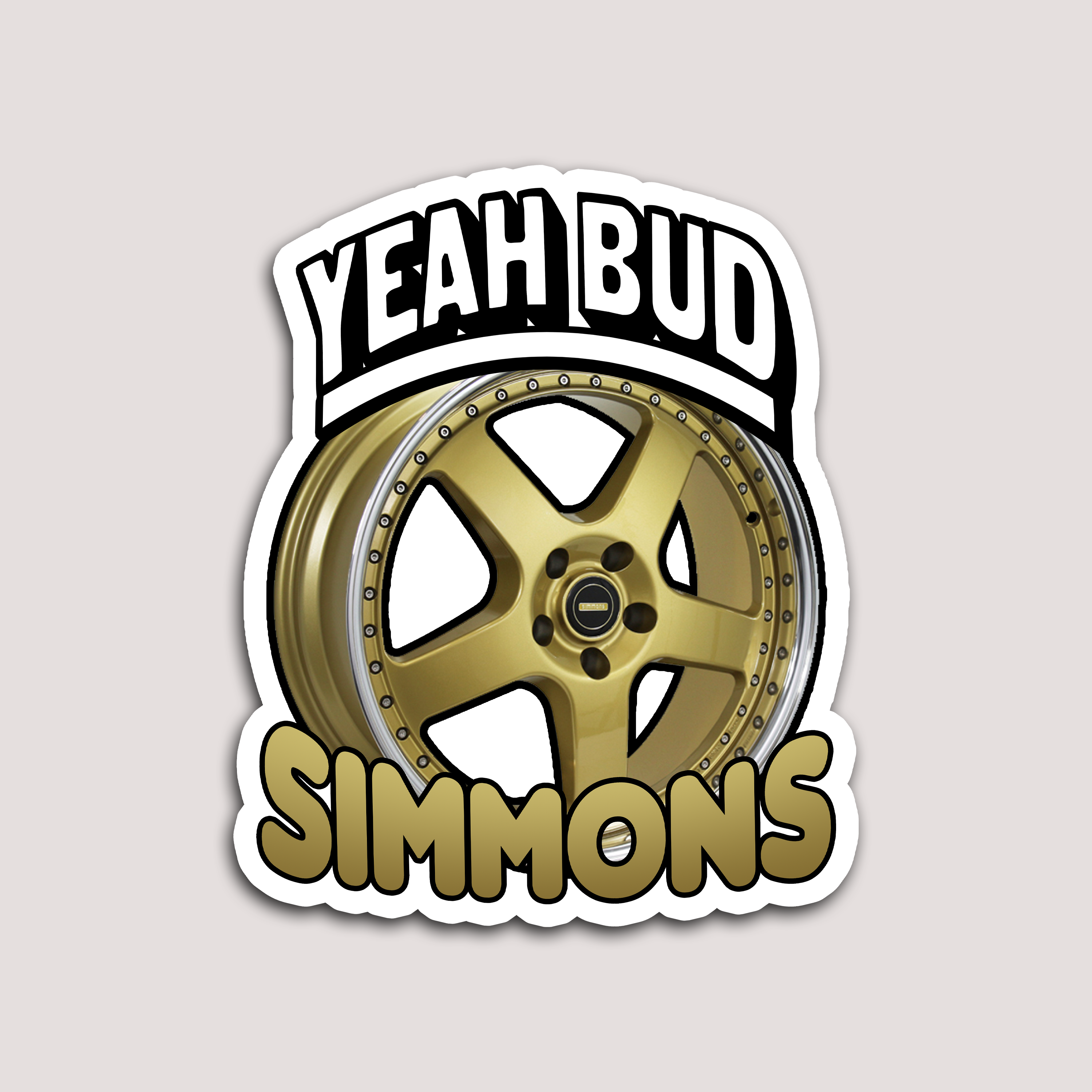 YEAH BUD SIMMONS GOLD